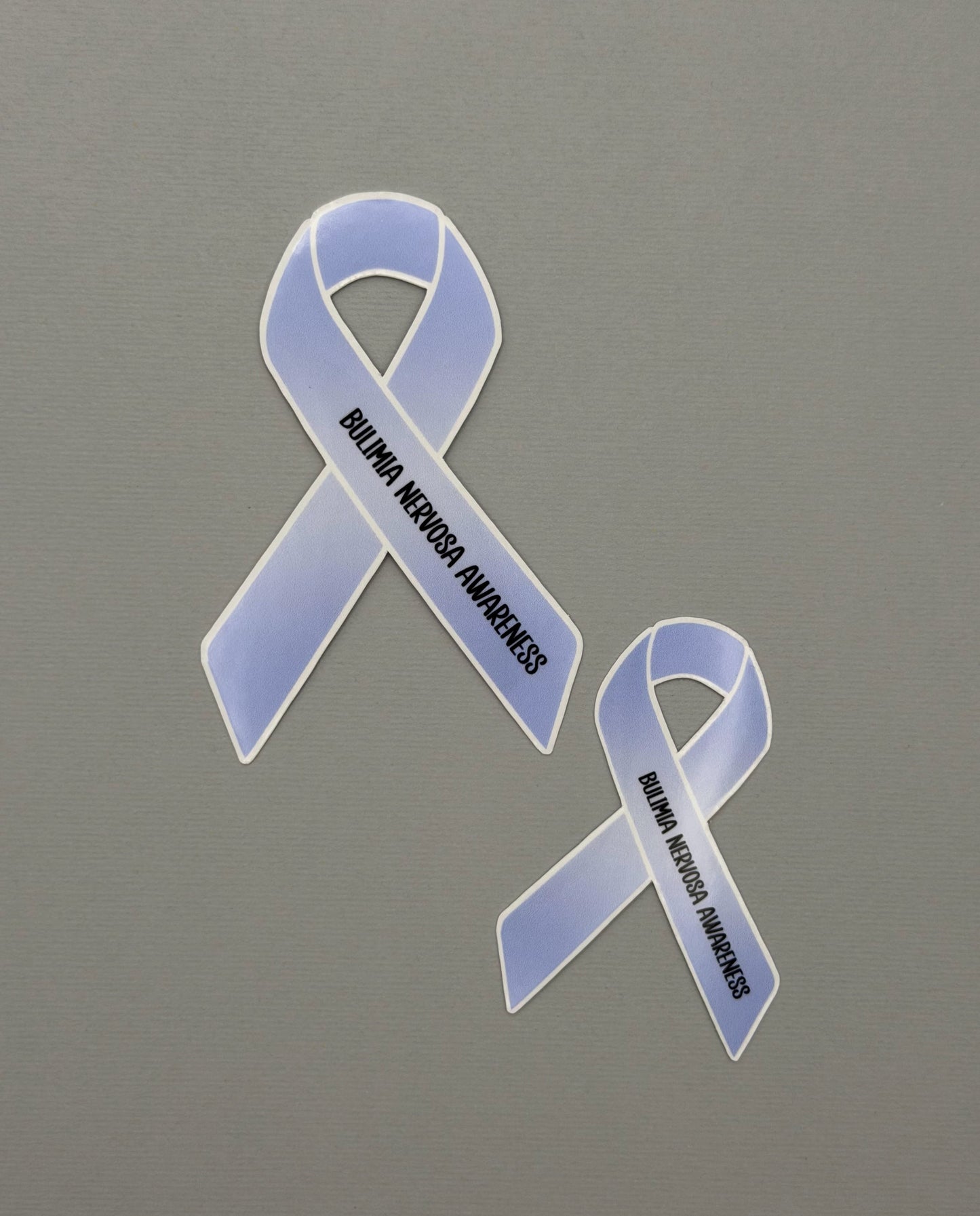 Bulimia Nervosa Awareness Ribbon Sticker or Magnet