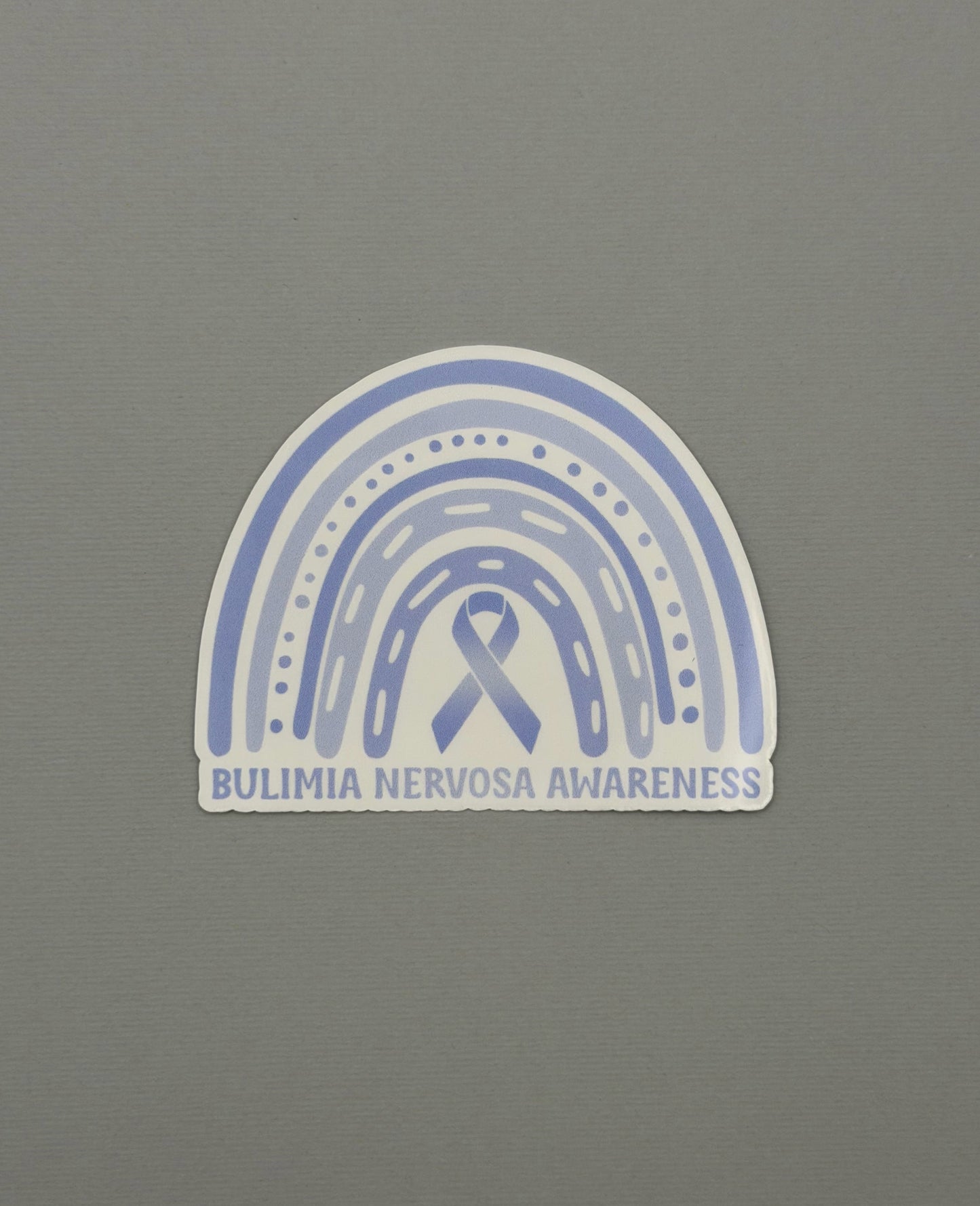 Bulimia Nervosa Awareness Rainbow Sticker or Magnet