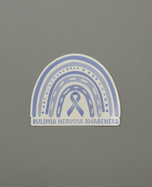 Bulimia Nervosa Awareness Rainbow Sticker or Magnet