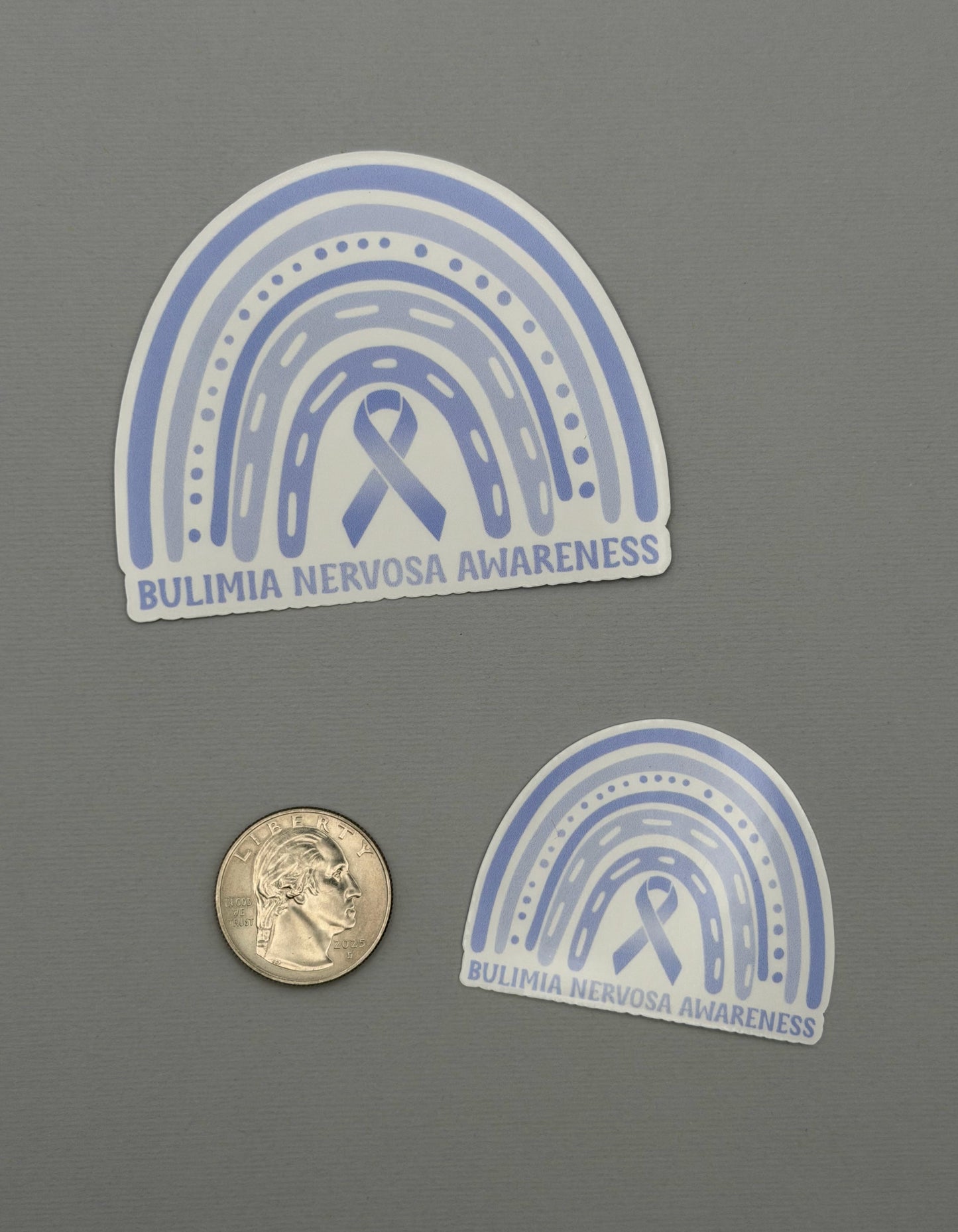 Bulimia Nervosa Awareness Rainbow Sticker or Magnet