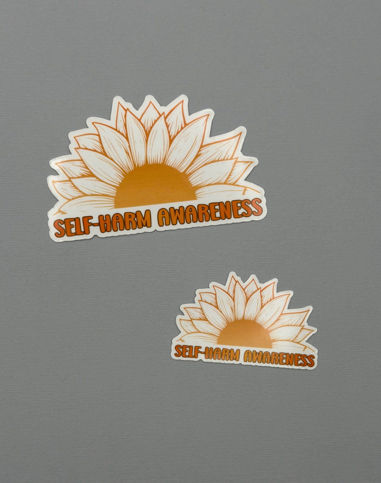 Self-Harm Awareness Sunflower Sticker or Magnet