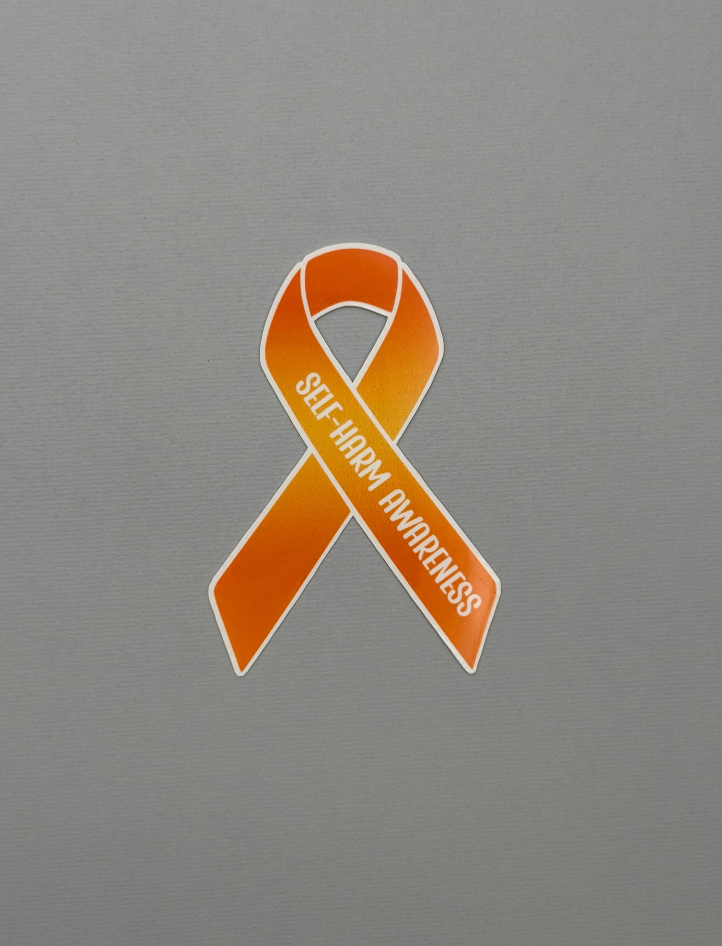 Self-Harm Awareness Ribbon Sticker or Magnet