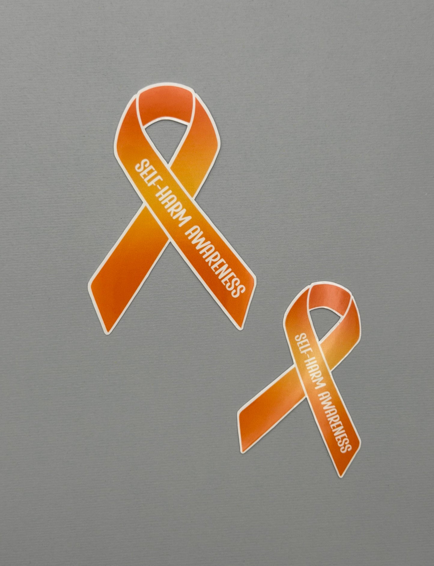Self-Harm Awareness Ribbon Sticker or Magnet