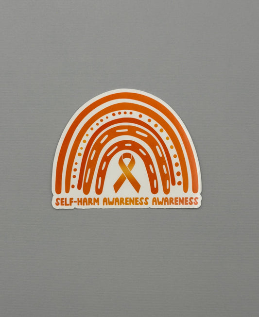 Self-Harm Awareness Rainbow Sticker or Magnet