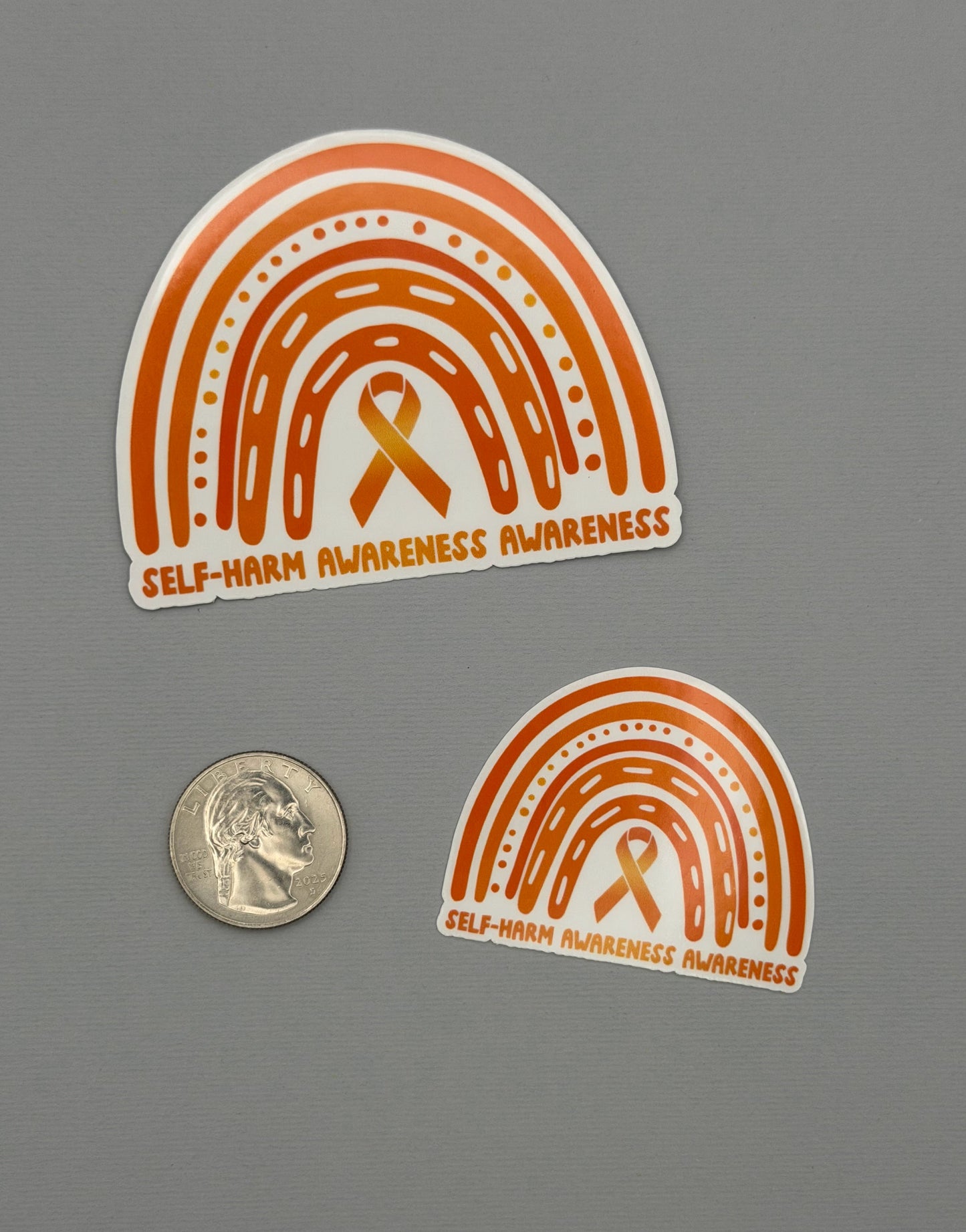 Self-Harm Awareness Rainbow Sticker or Magnet