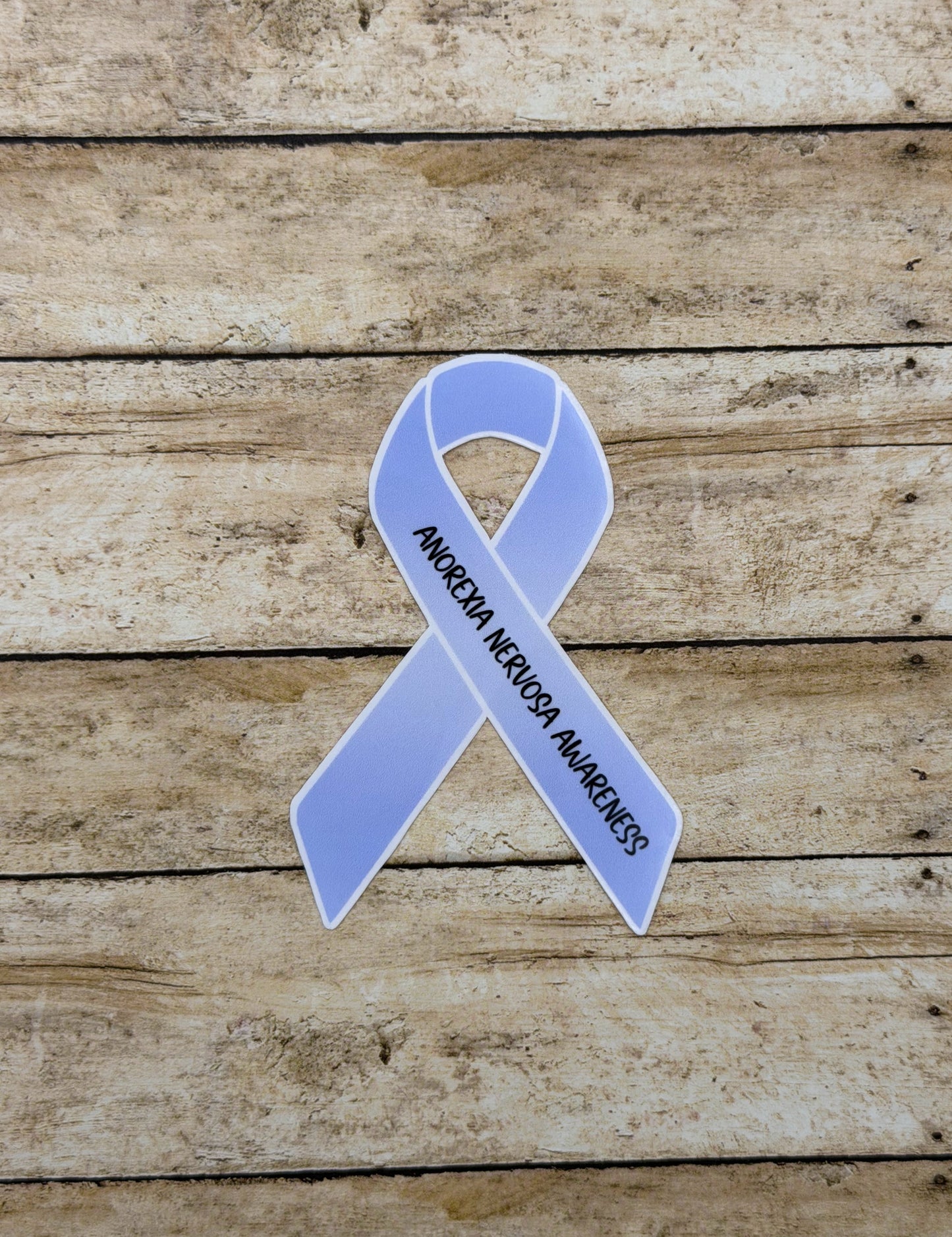 Anorexia Nervosa Awareness Ribbon Sticker or Magnet