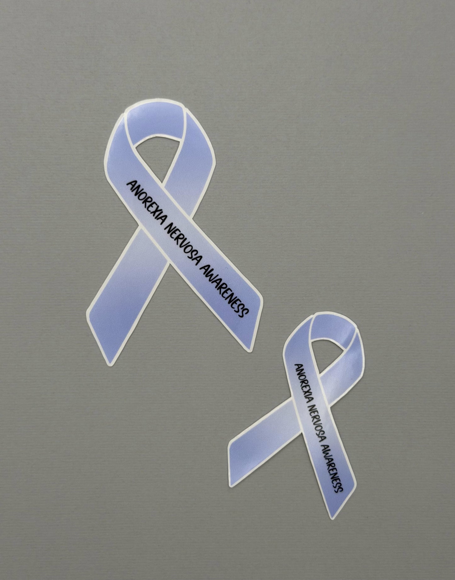 Anorexia Nervosa Awareness Ribbon Sticker or Magnet