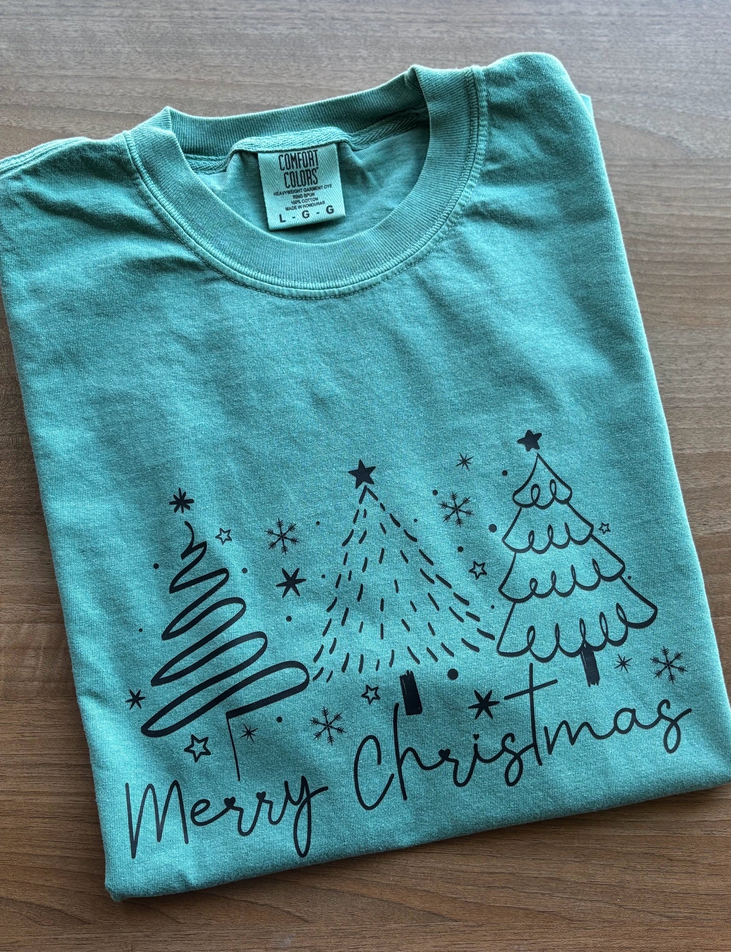 Merry Christmas Trees Apparel