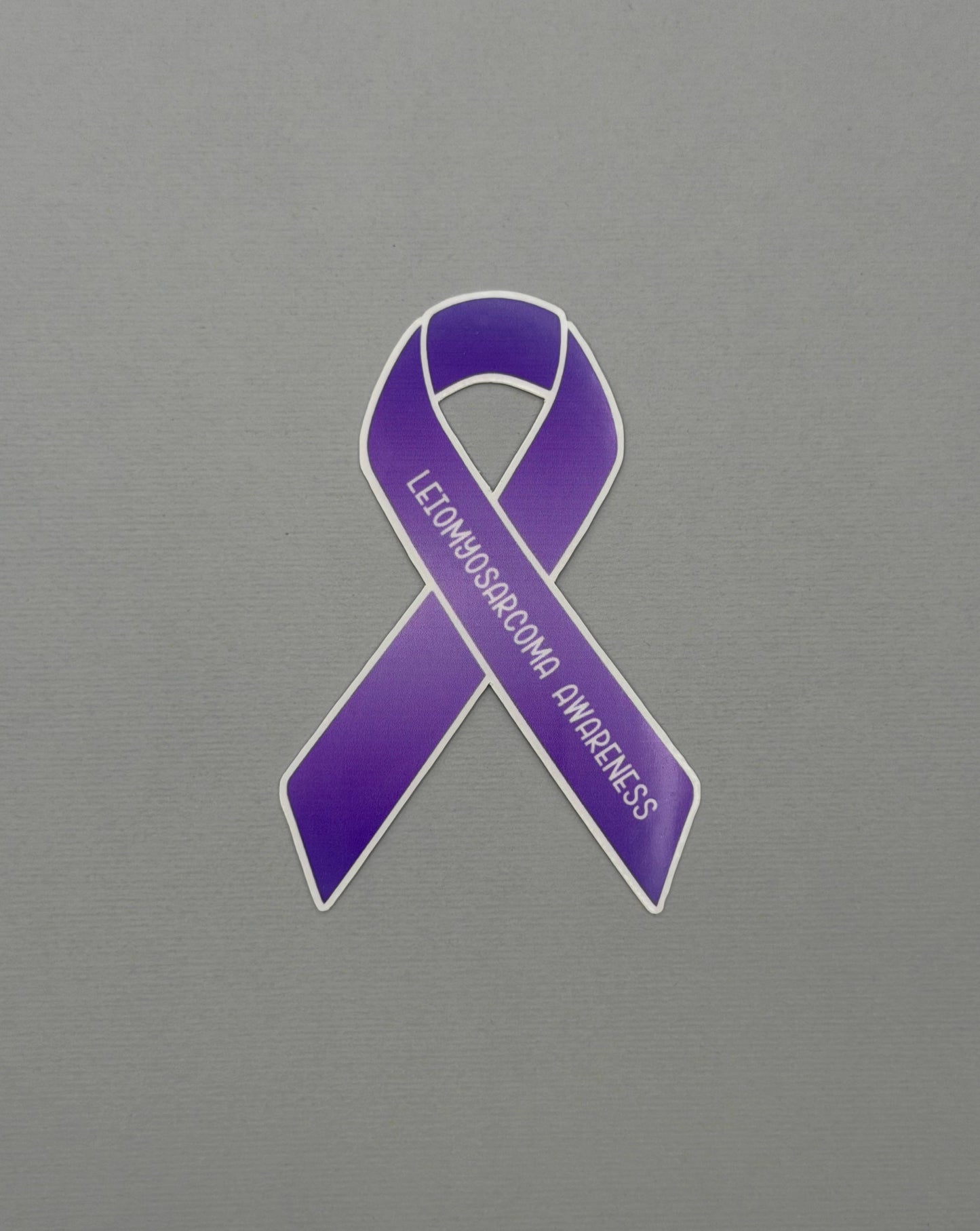 Leiomyosarcoma Awareness Ribbon Sticker or Magnet