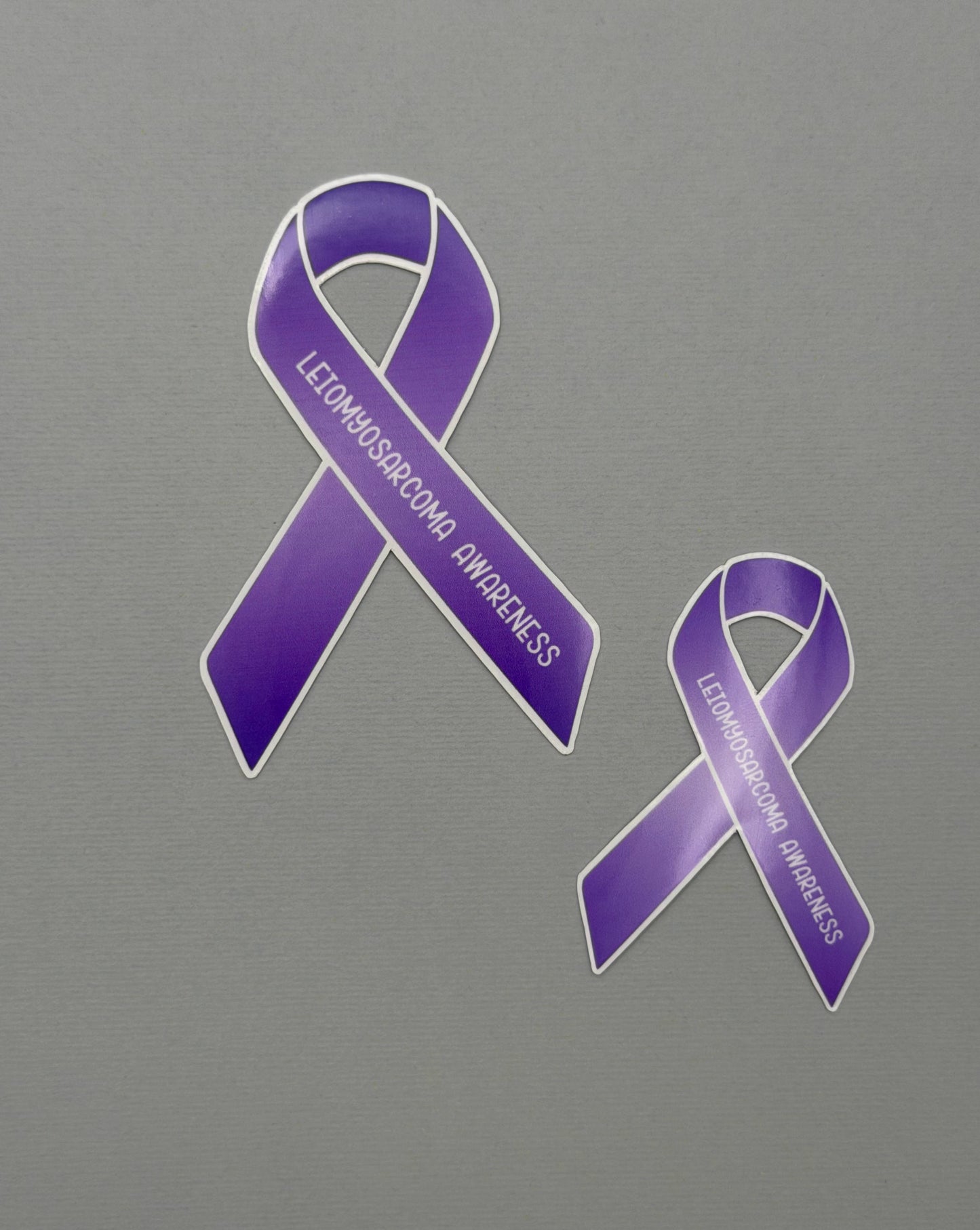 Leiomyosarcoma Awareness Ribbon Sticker or Magnet