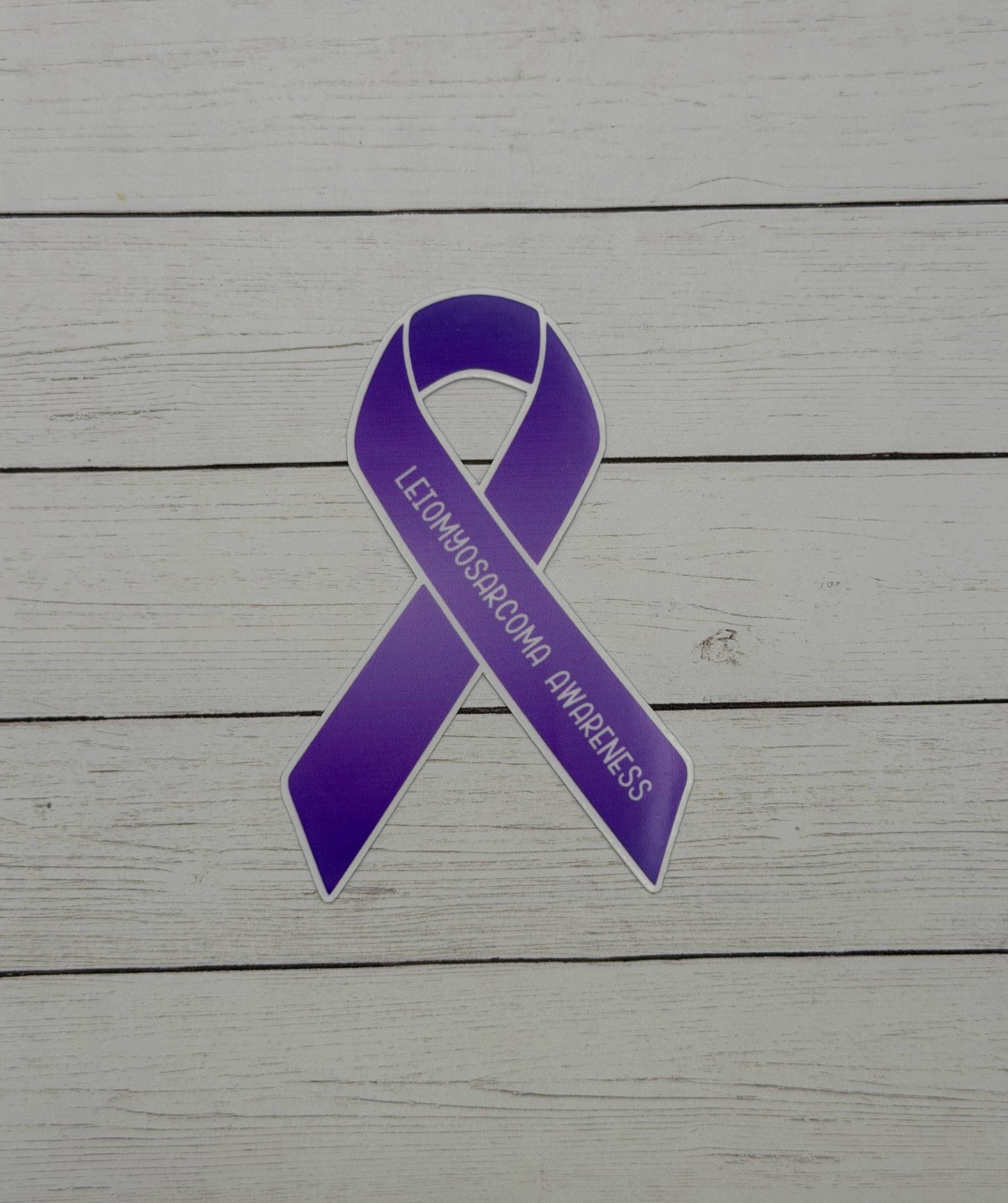 Leiomyosarcoma Awareness Ribbon Sticker or Magnet