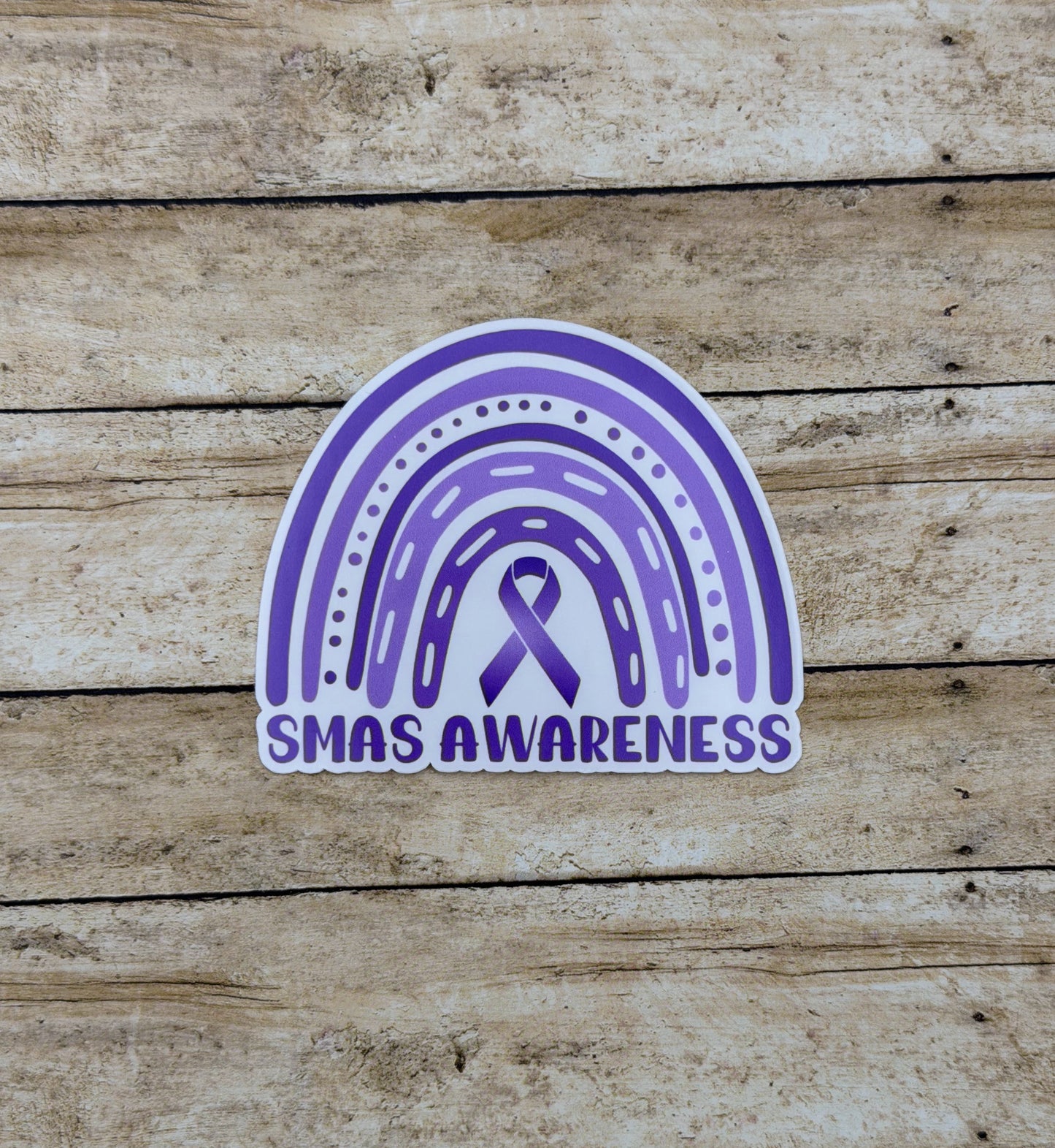 SMAS Awareness Rainbow Sticker