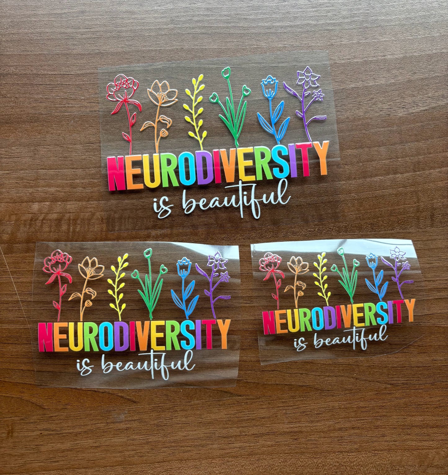 Neurodiversity is Beautiful Car Decal