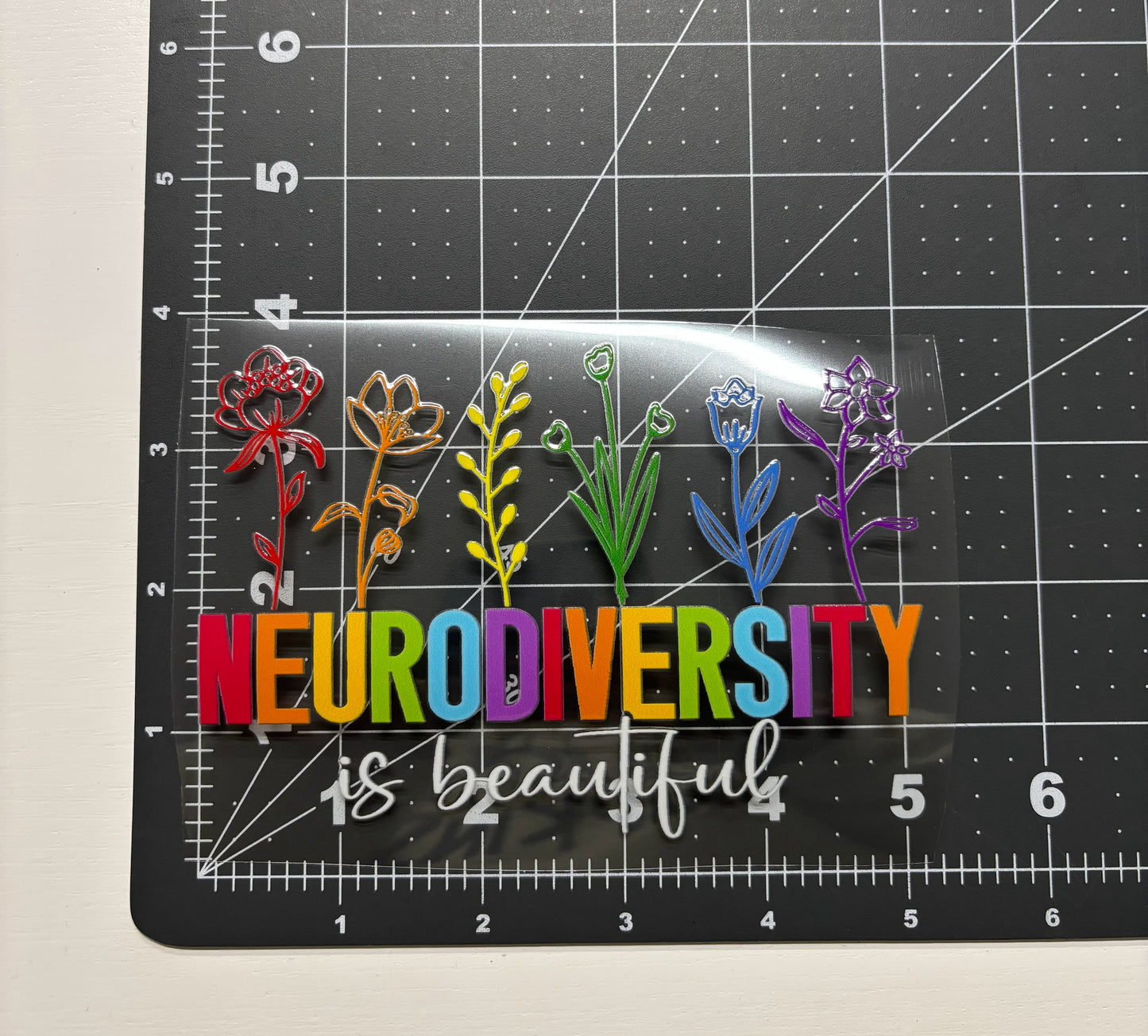 Neurodiversity is Beautiful Car Decal