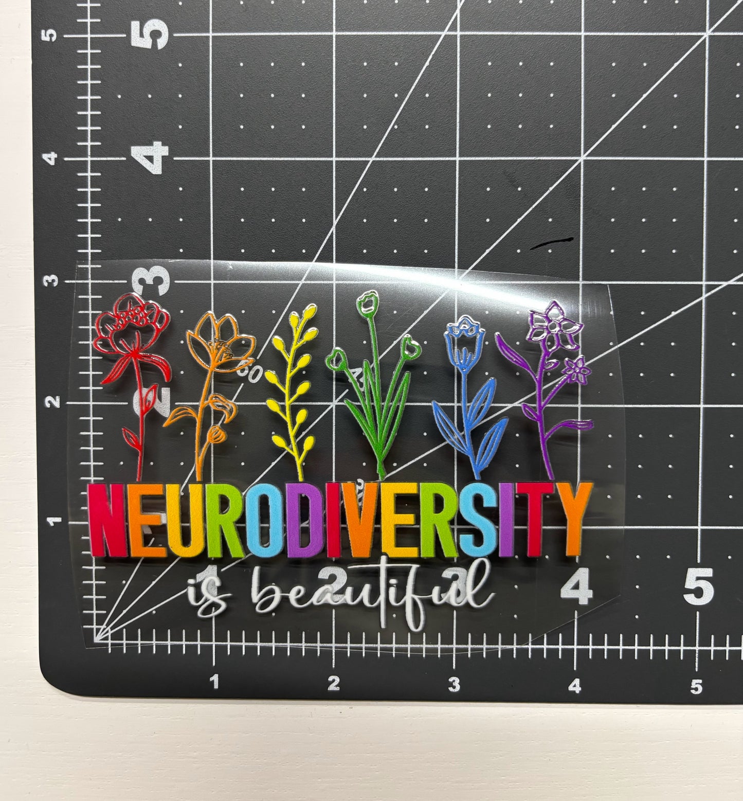 Neurodiversity is Beautiful Car Decal