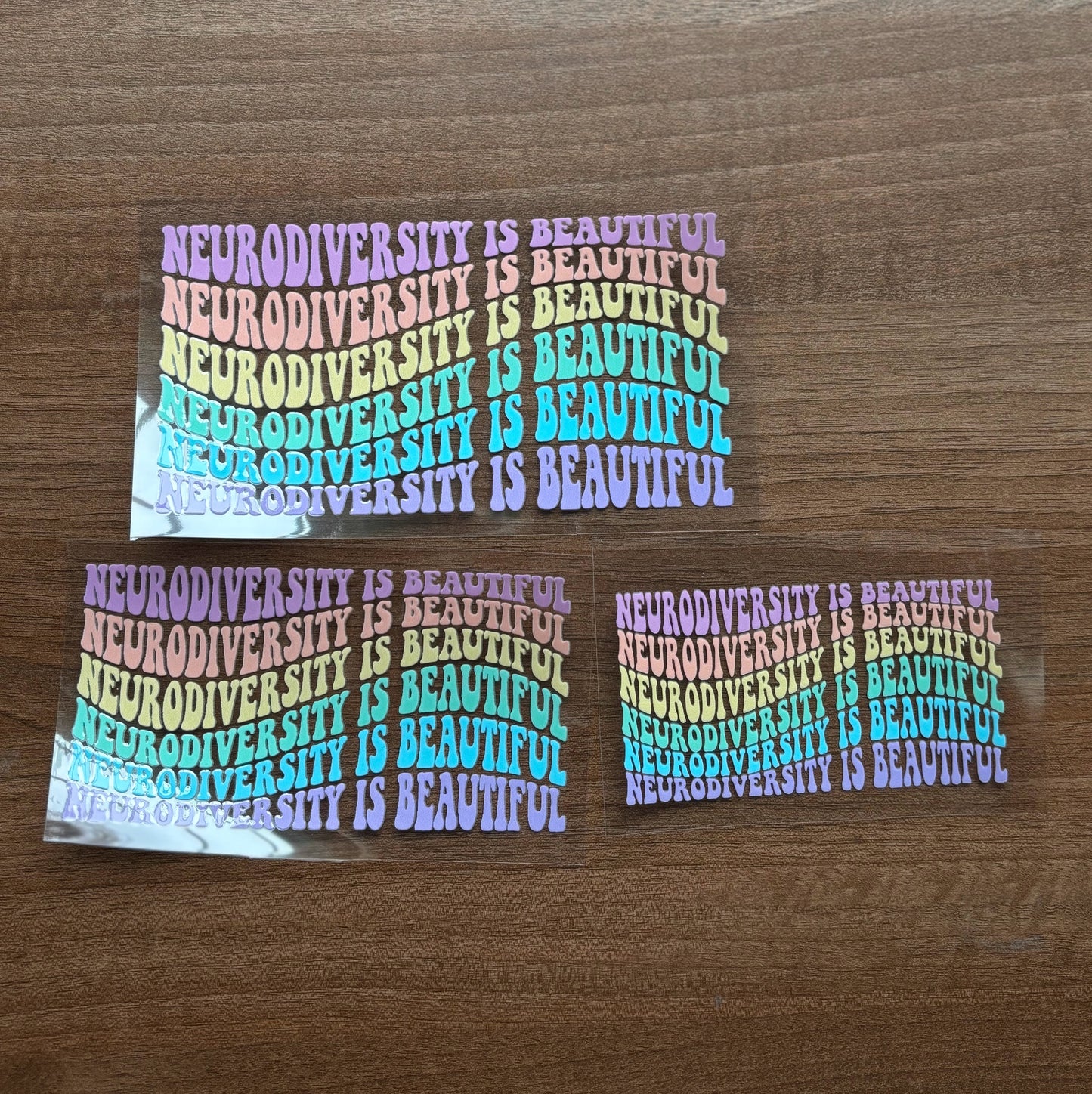 Neurodiversity is Beautiful Car Decal