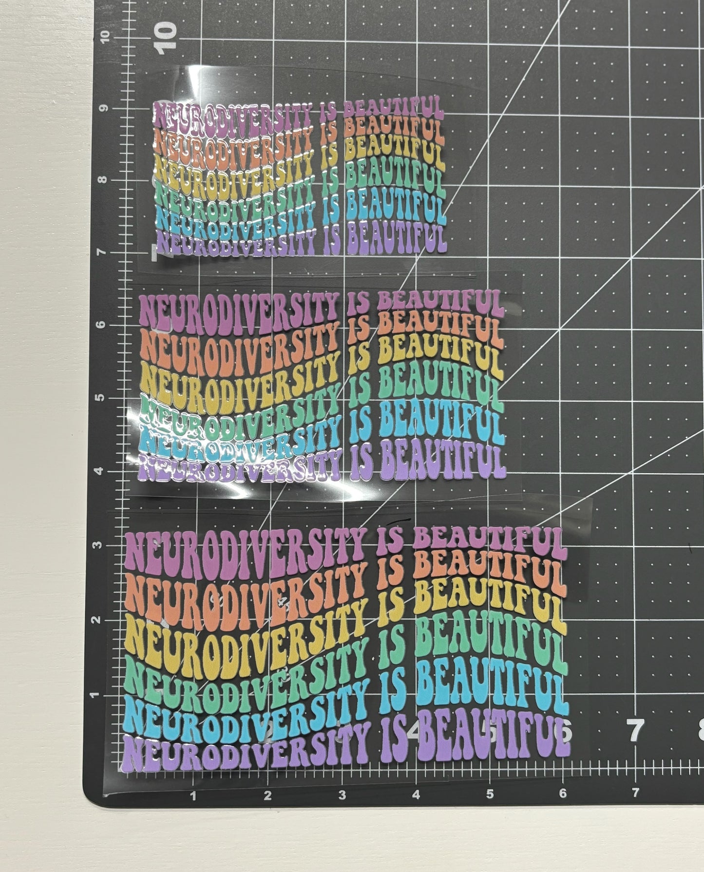 Neurodiversity is Beautiful Car Decal