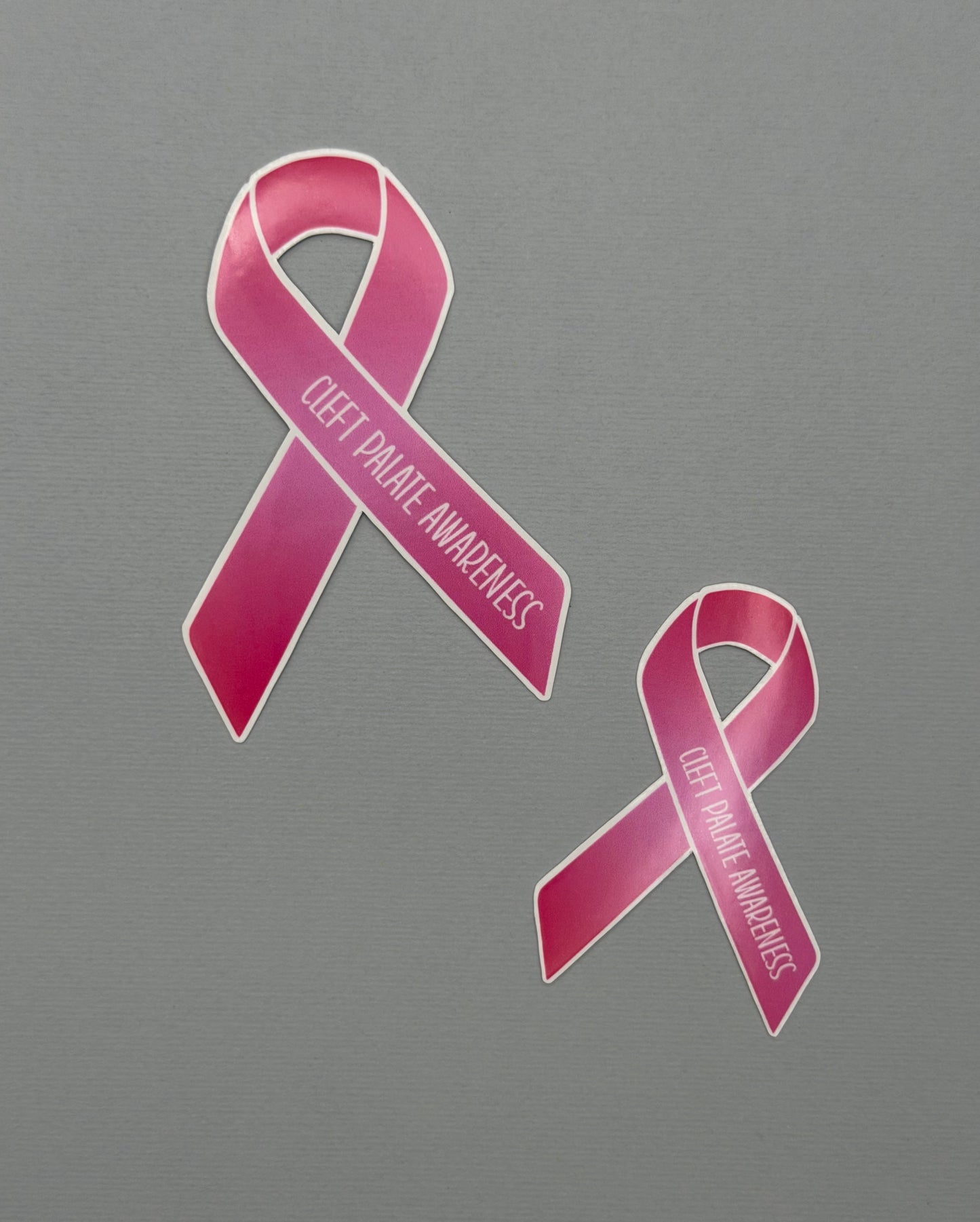 Cleft Palate Awareness Ribbon Sticker or Magnet