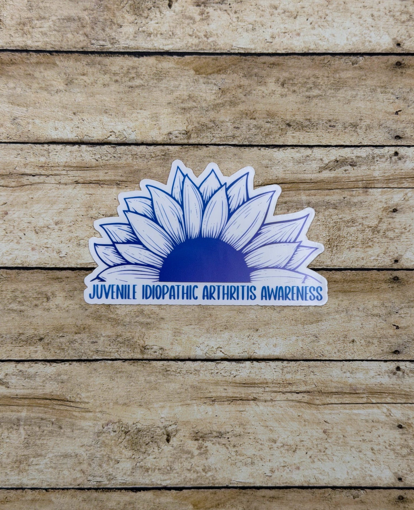Juvenile Idiopathic Arthritis Awareness Sunflower Sticker or Magnet