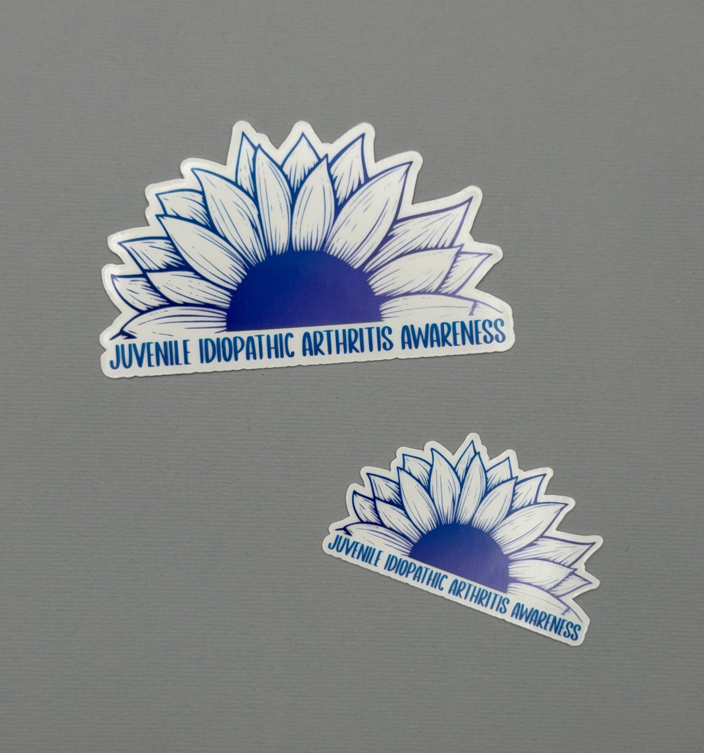 Juvenile Idiopathic Arthritis Awareness Sunflower Sticker or Magnet