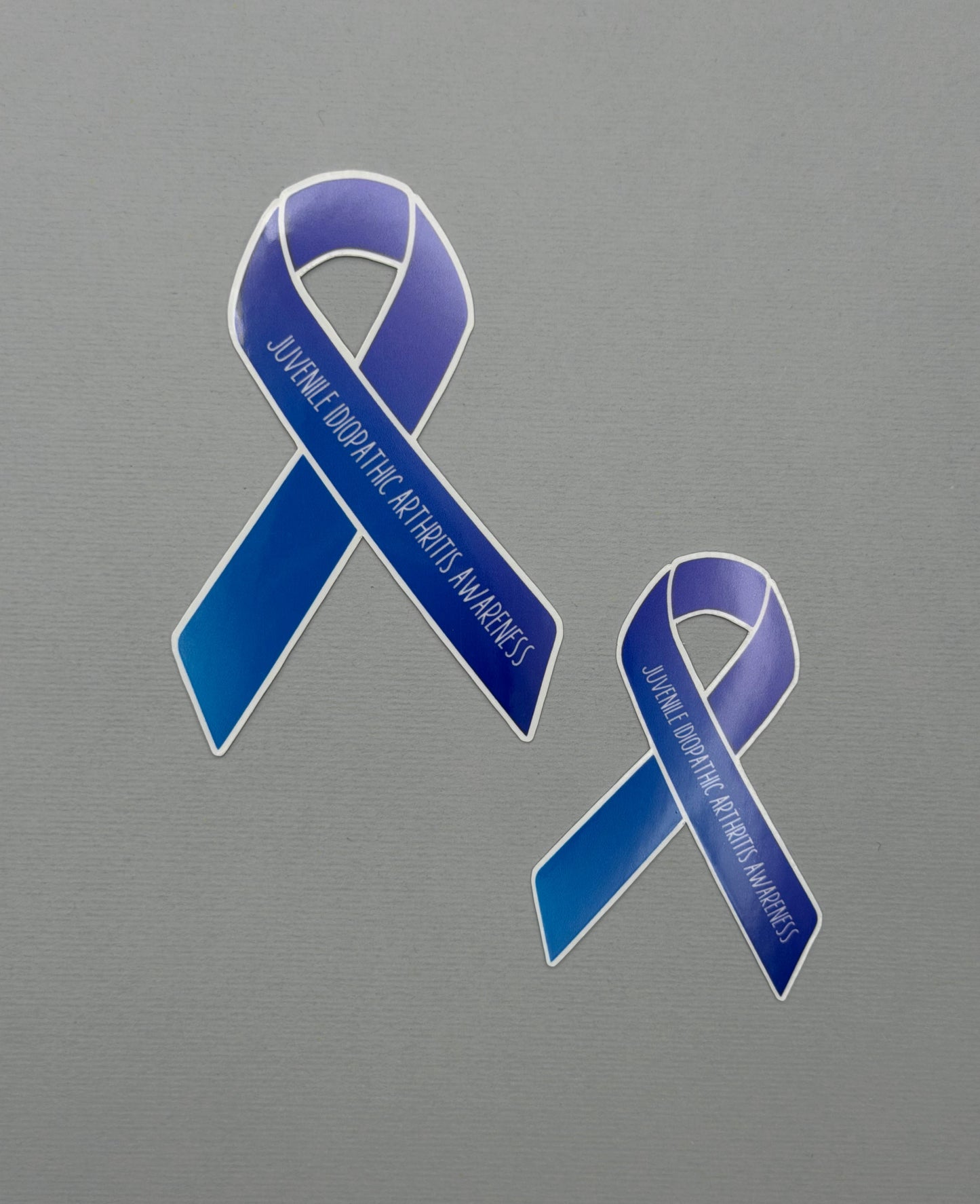Juvenile Idiopathic Arthritis Awareness Ribbon Sticker or Magnet
