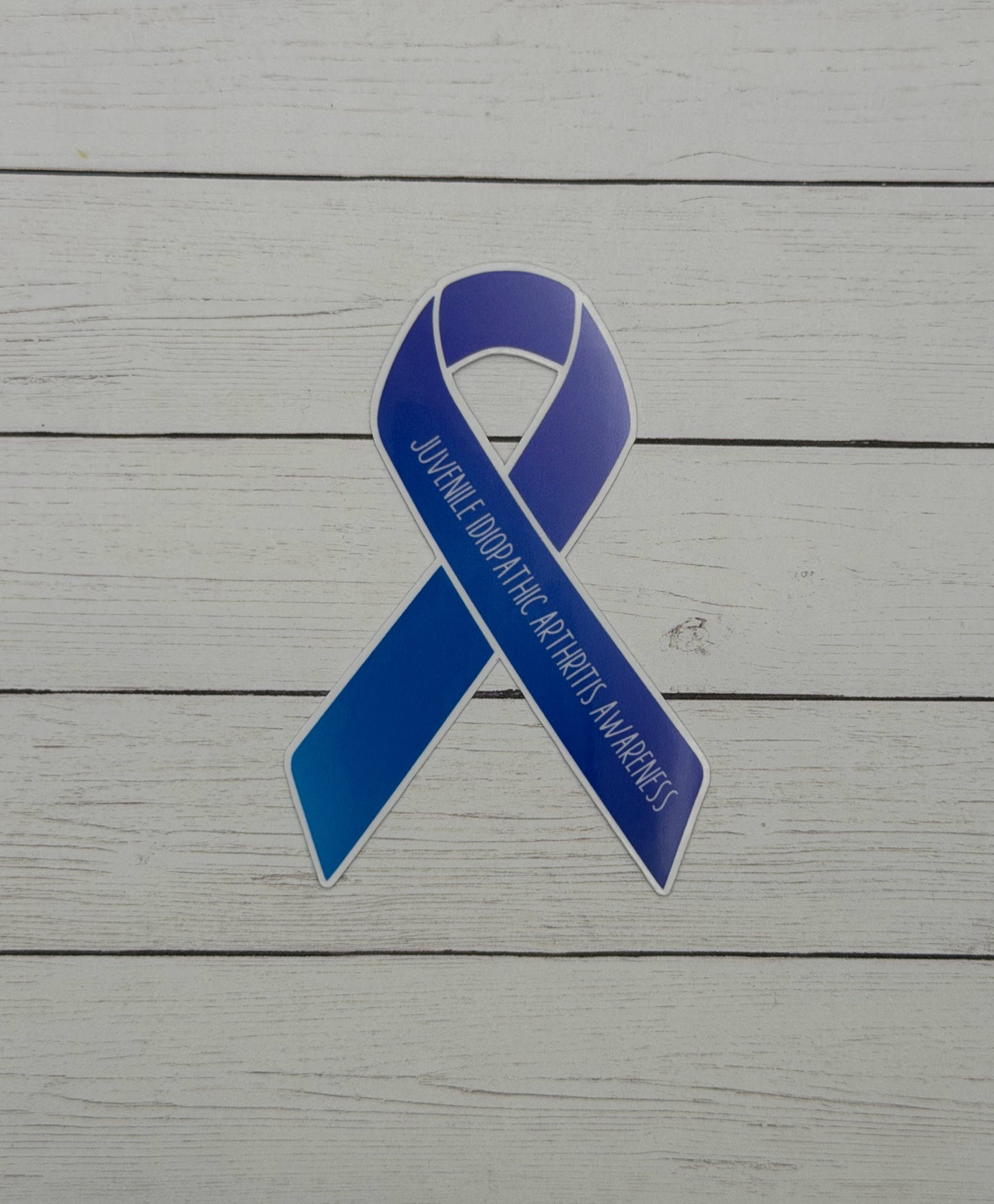 Juvenile Idiopathic Arthritis Awareness Ribbon Sticker or Magnet