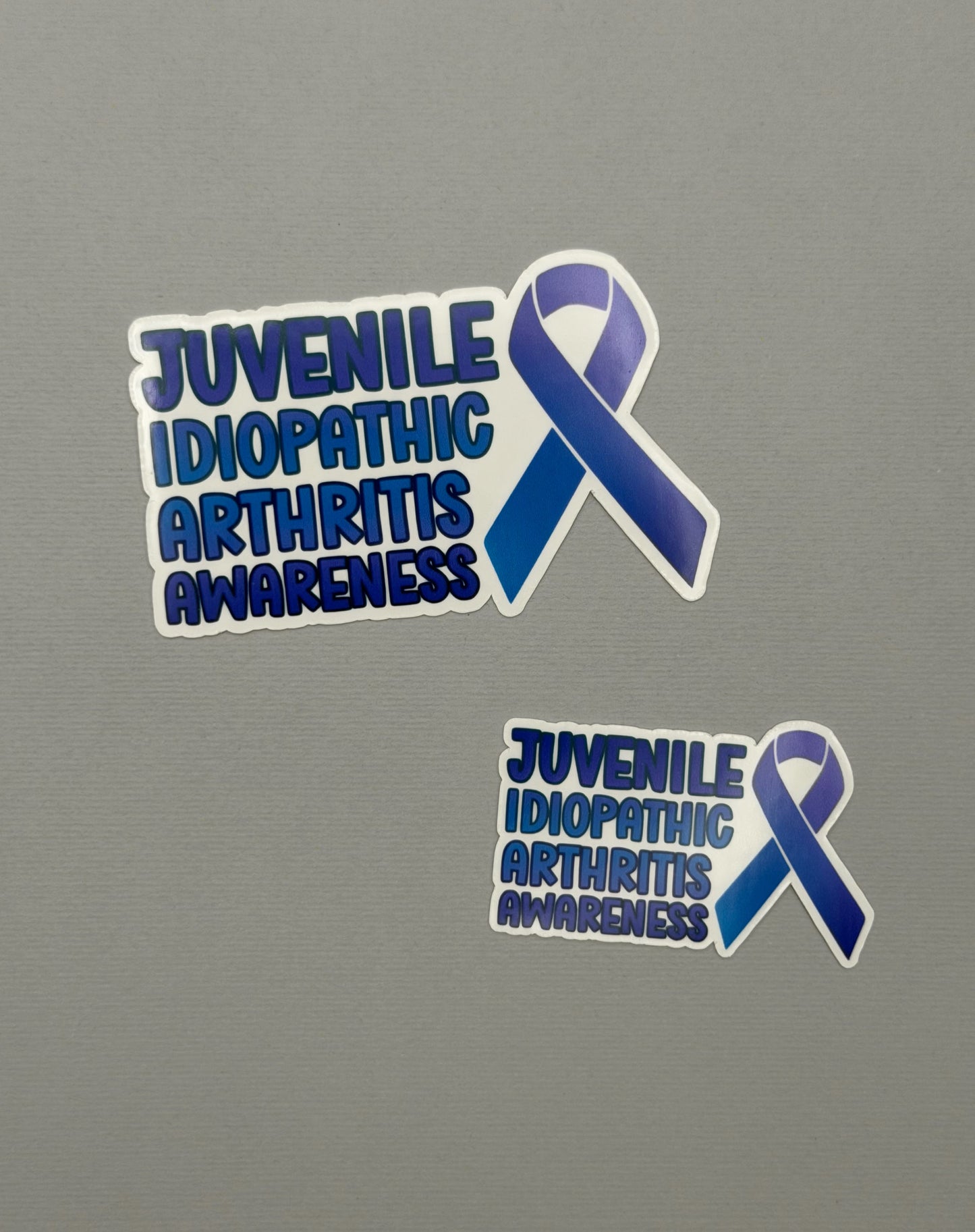 Juvenile Idiopathic Arthritis Awareness with Ribbon Sticker or Magnet