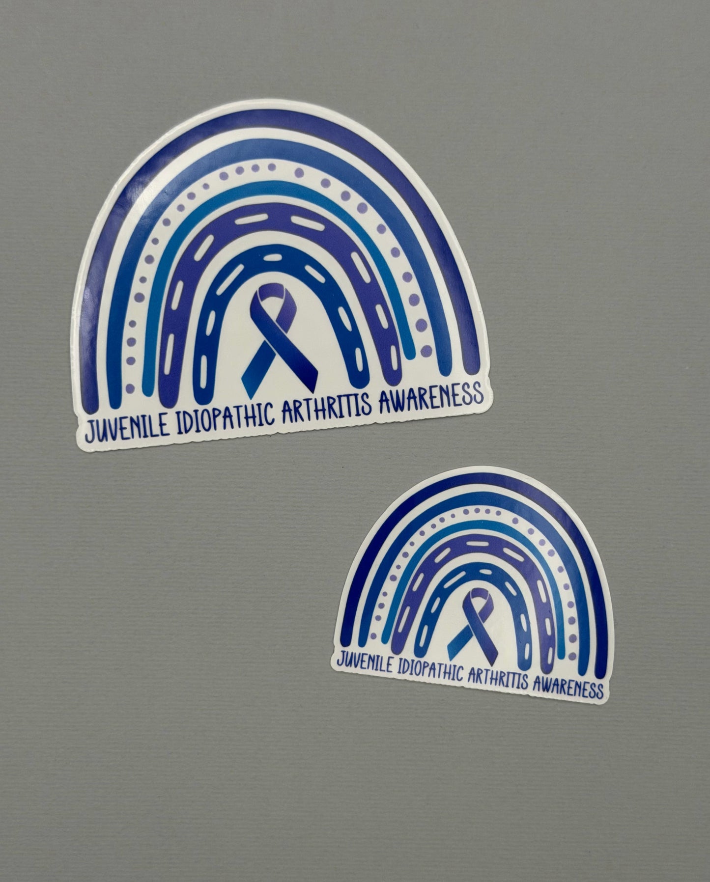 Juvenile Idiopathic Arthritis Awareness Rainbow Sticker or Magnet