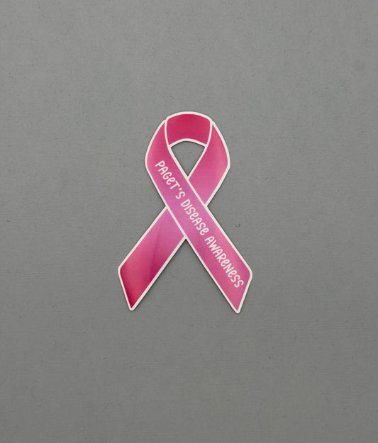 Paget’s Disease Awareness Ribbon Sticker | Paget's Disease of the Breast