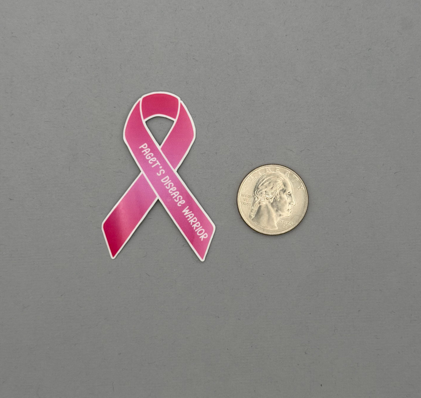 Paget’s Disease Warrior Ribbon Sticker | Paget's Disease of the Breast