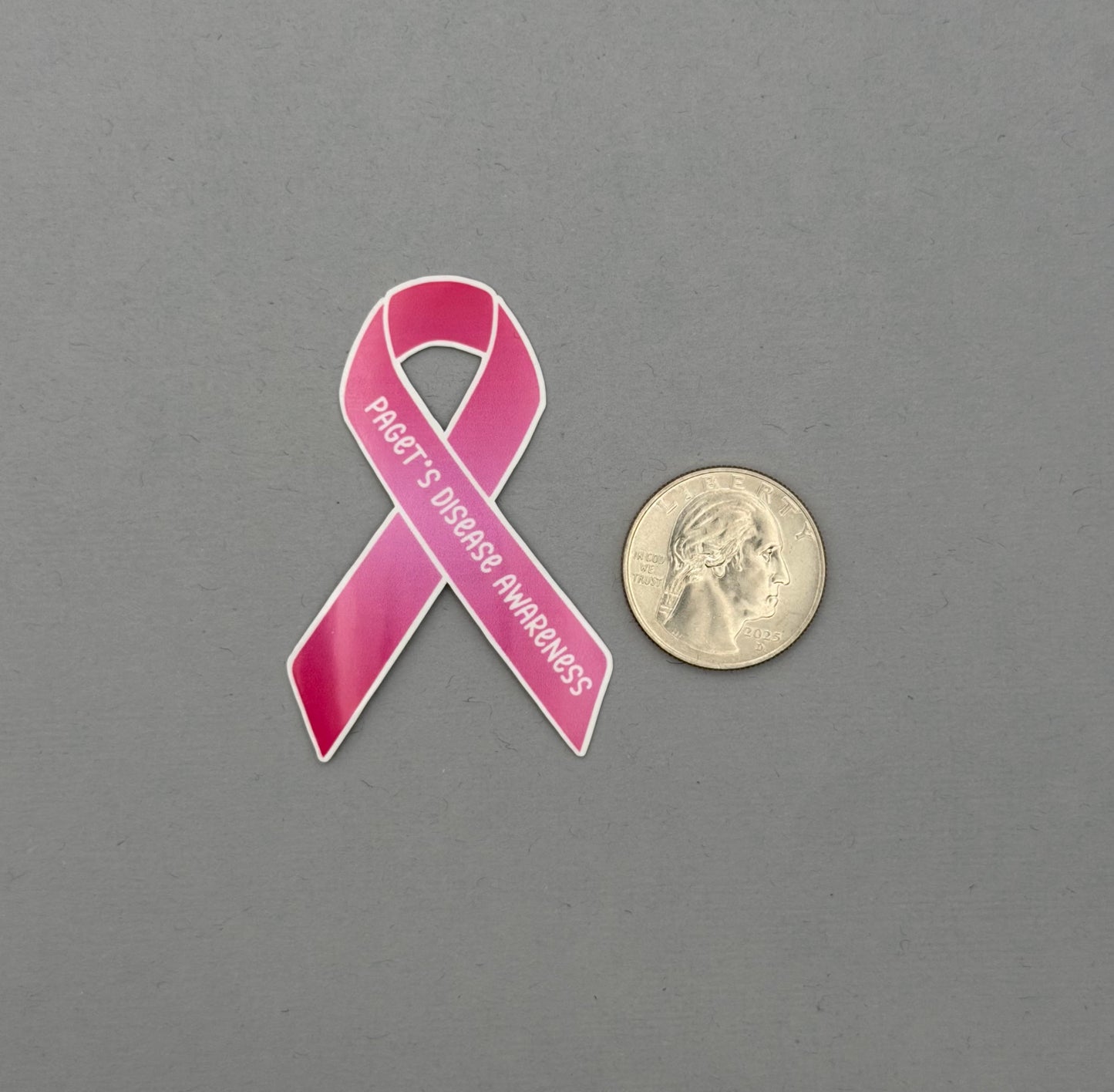 Paget’s Disease Awareness Ribbon Sticker | Paget's Disease of the Breast