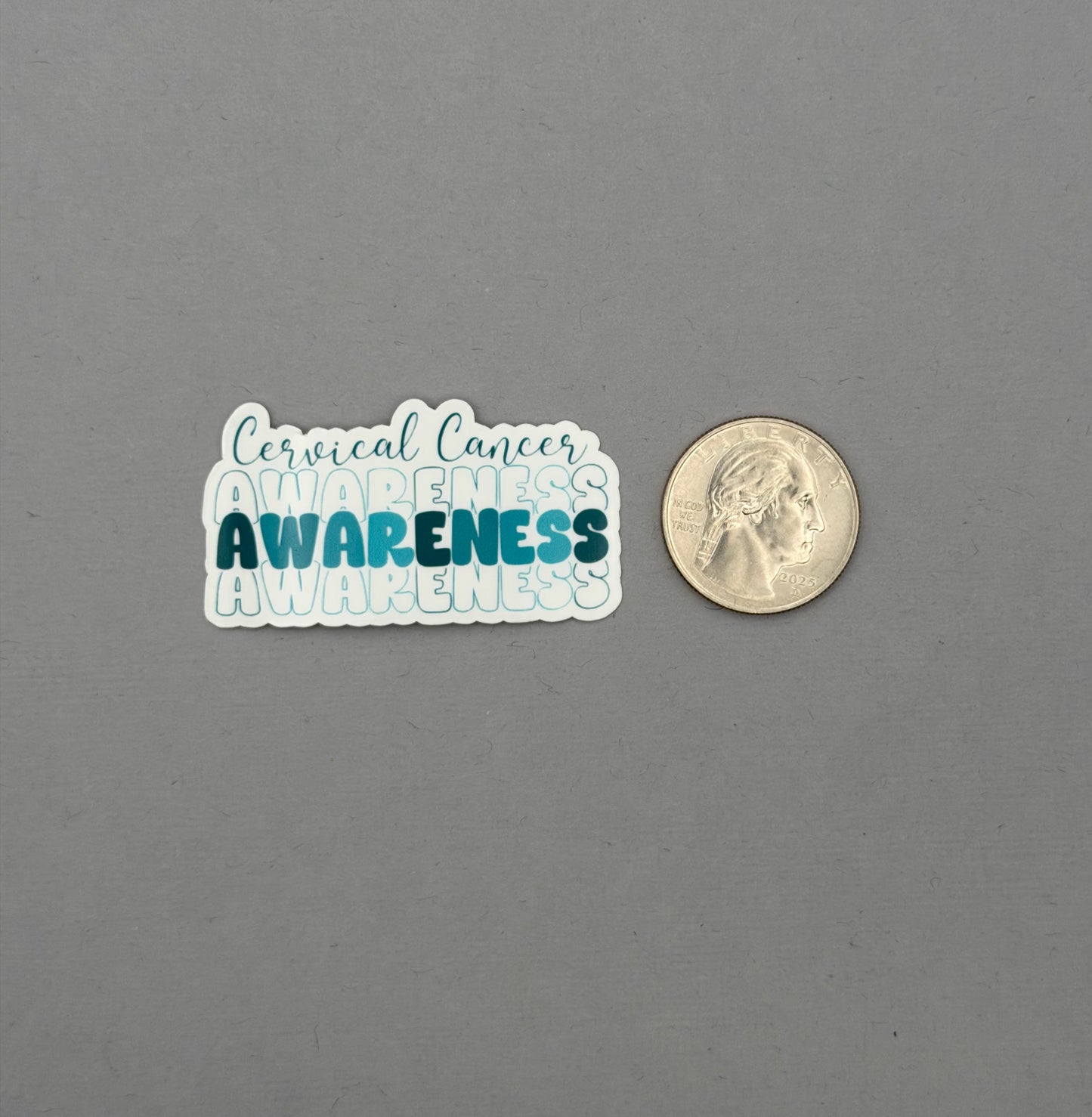 Cervical Cancer Awareness Sticker