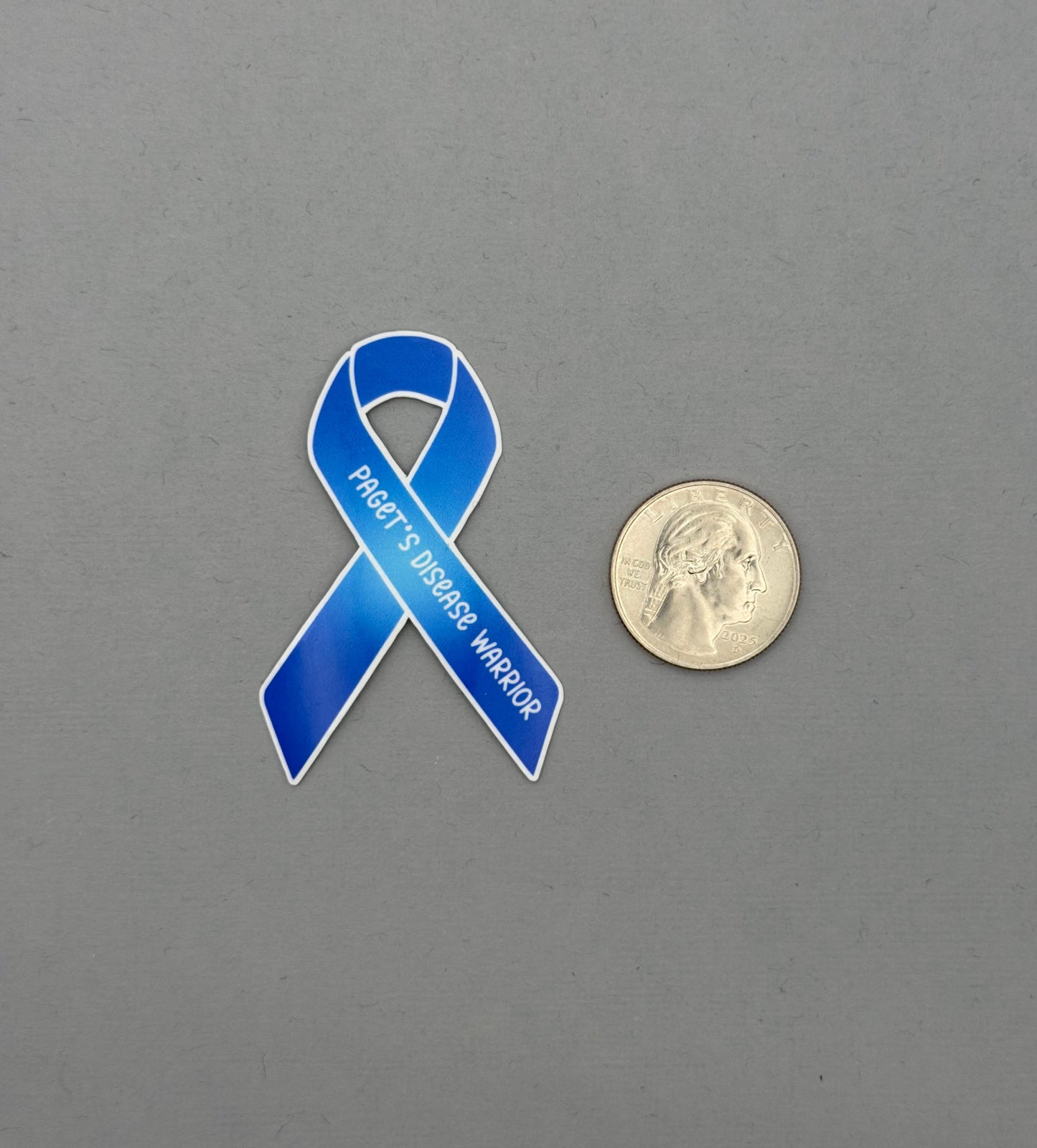 Paget’s Disease Warrior Ribbon Sticker | Paget's Disease of the Bone