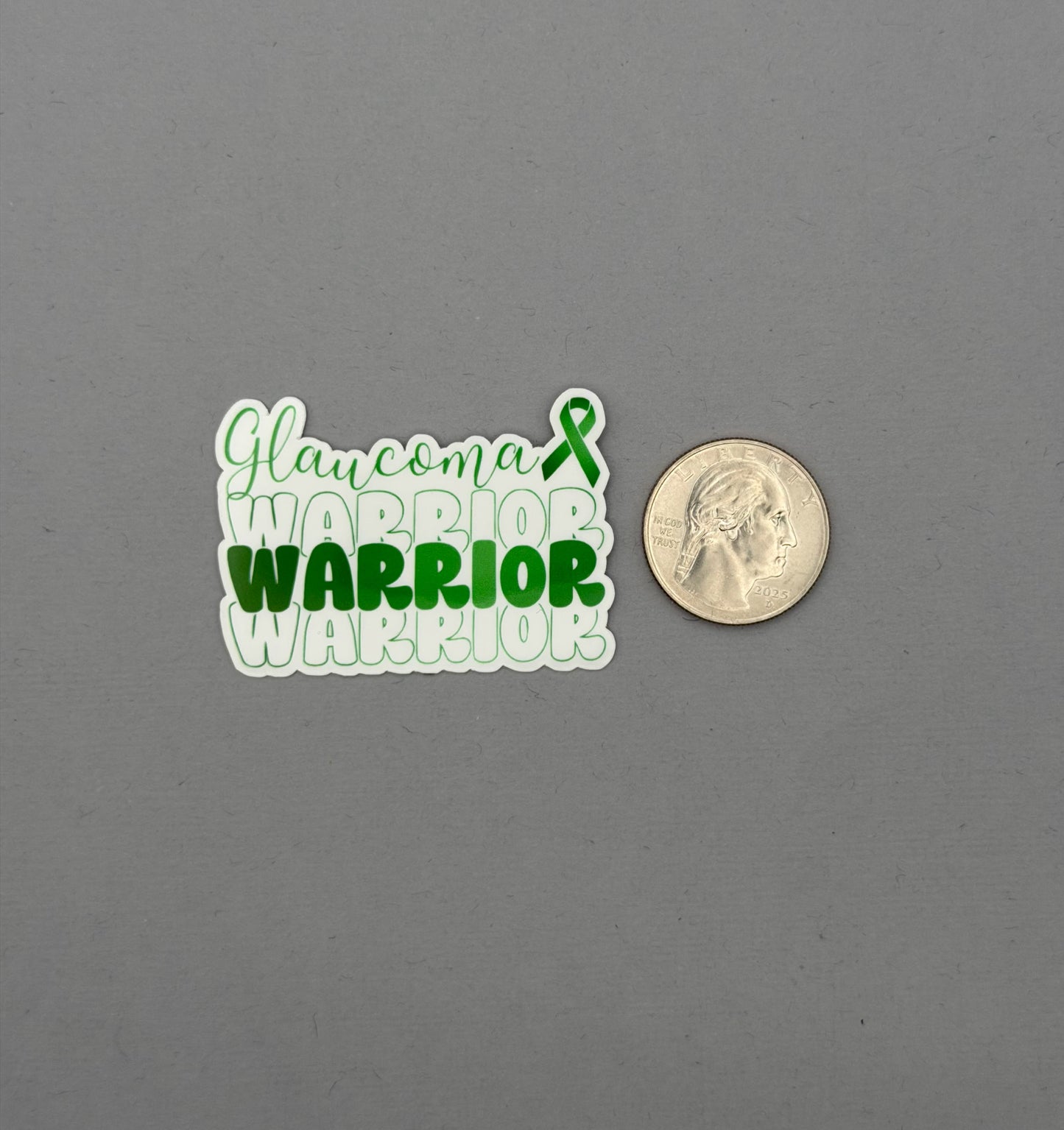 Glaucoma Warrior Sticker