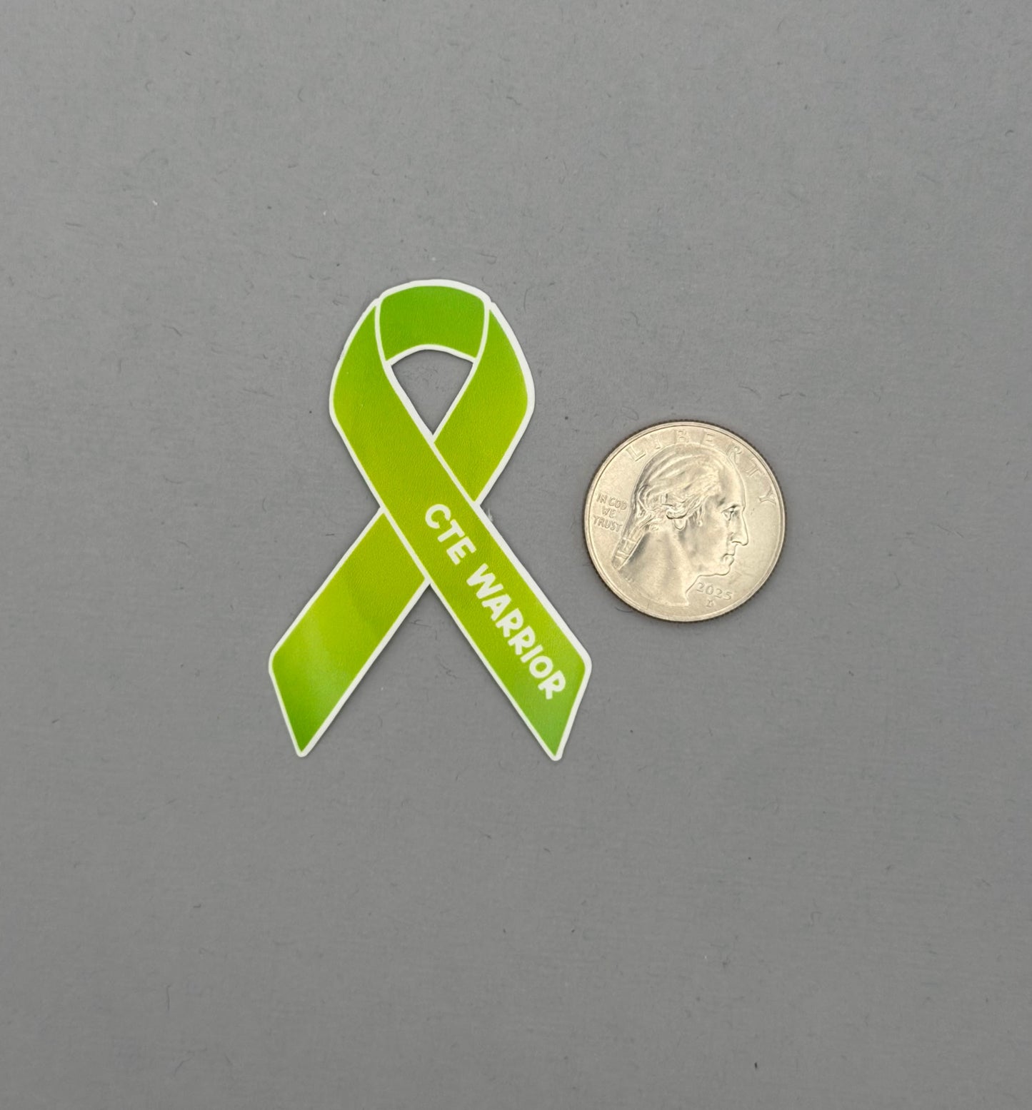 CTE Warrior Ribbon Sticker