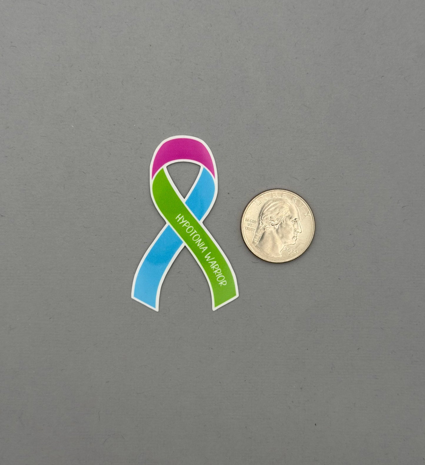Hypotonia Warrior Ribbon Sticker