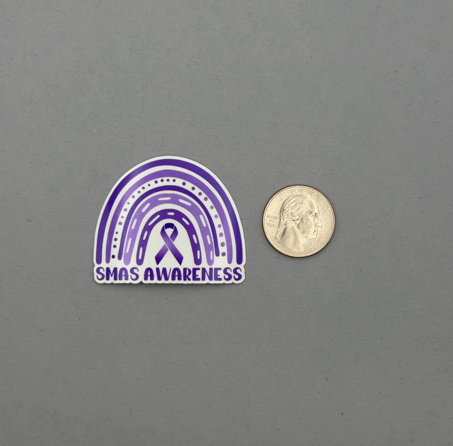 SMAS Awareness Rainbow Sticker