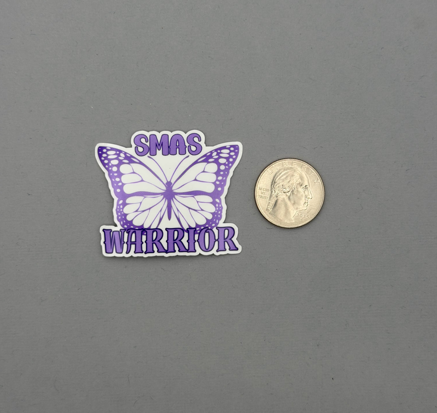 SMAS Warrior Butterfly Sticker
