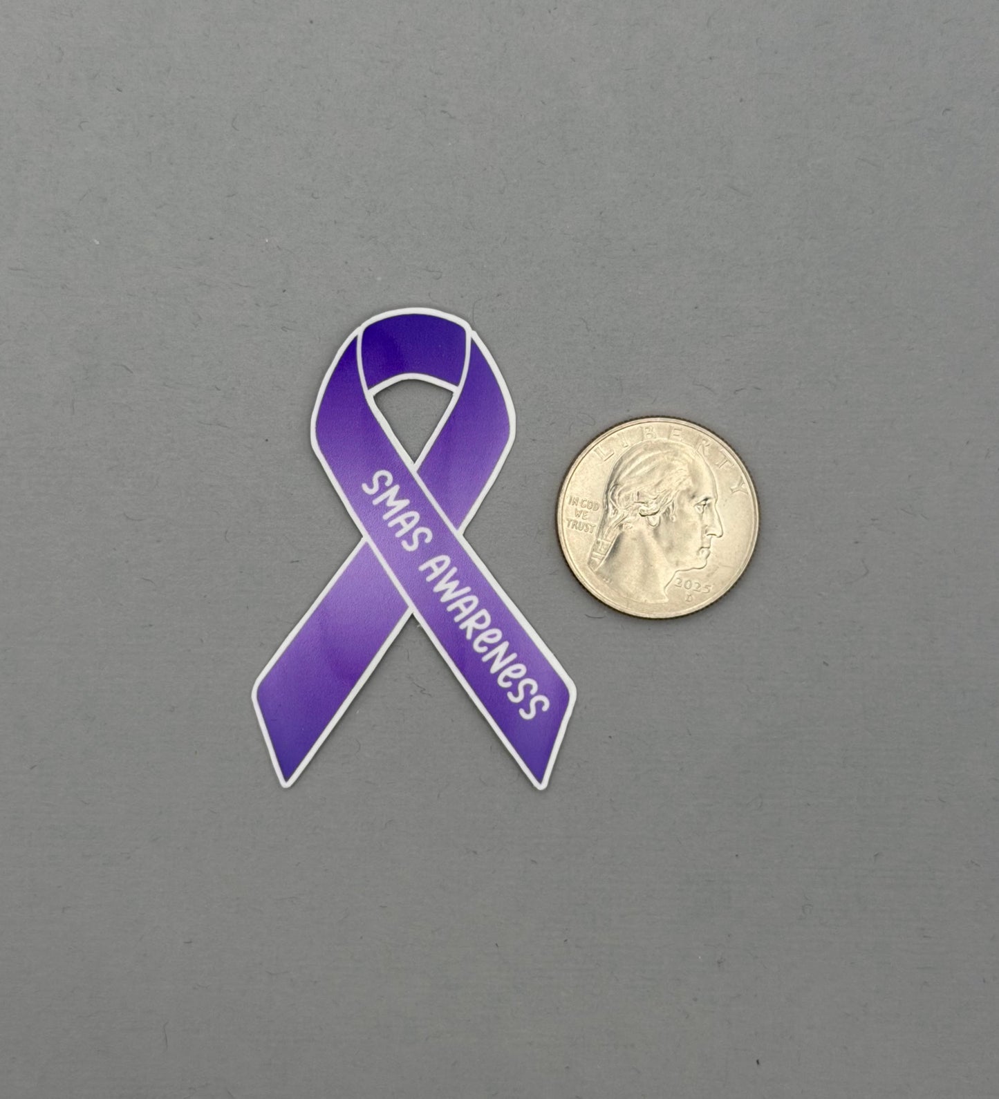 SMAS Awareness Ribbon Sticker