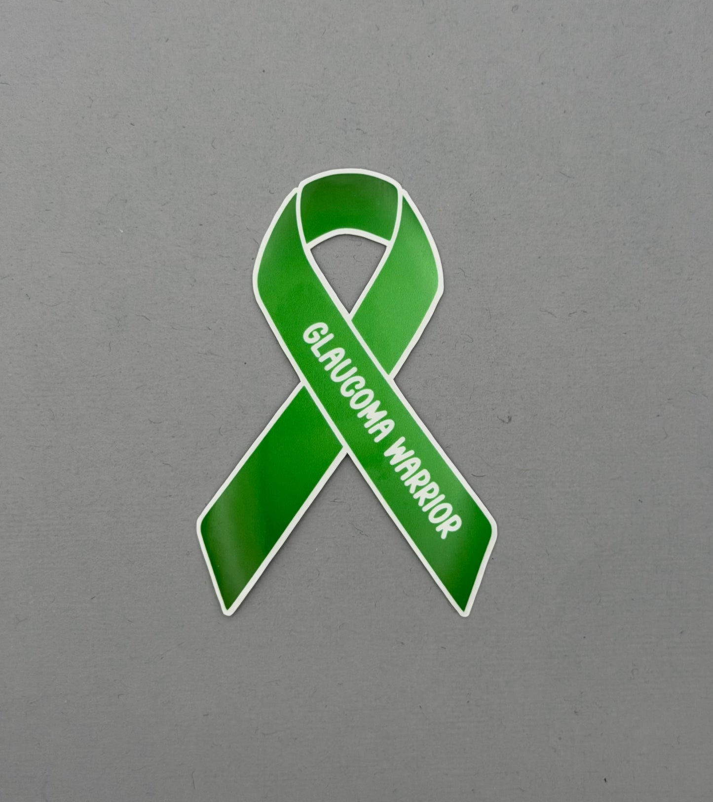 Glaucoma Warrior Ribbon Sticker