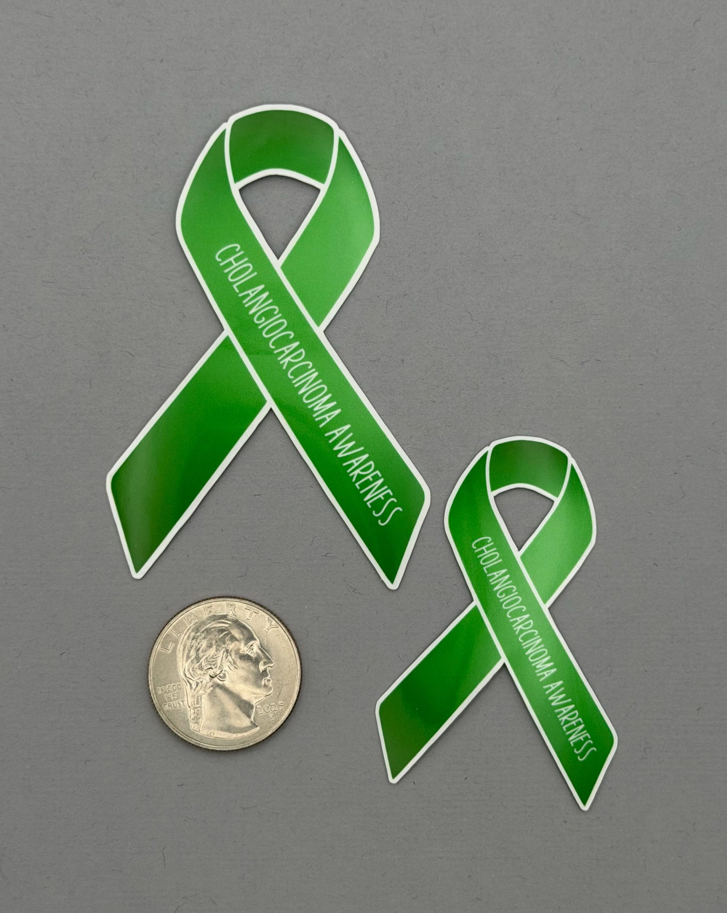 Cholangiocarcinoma Awareness Ribbon Sticker