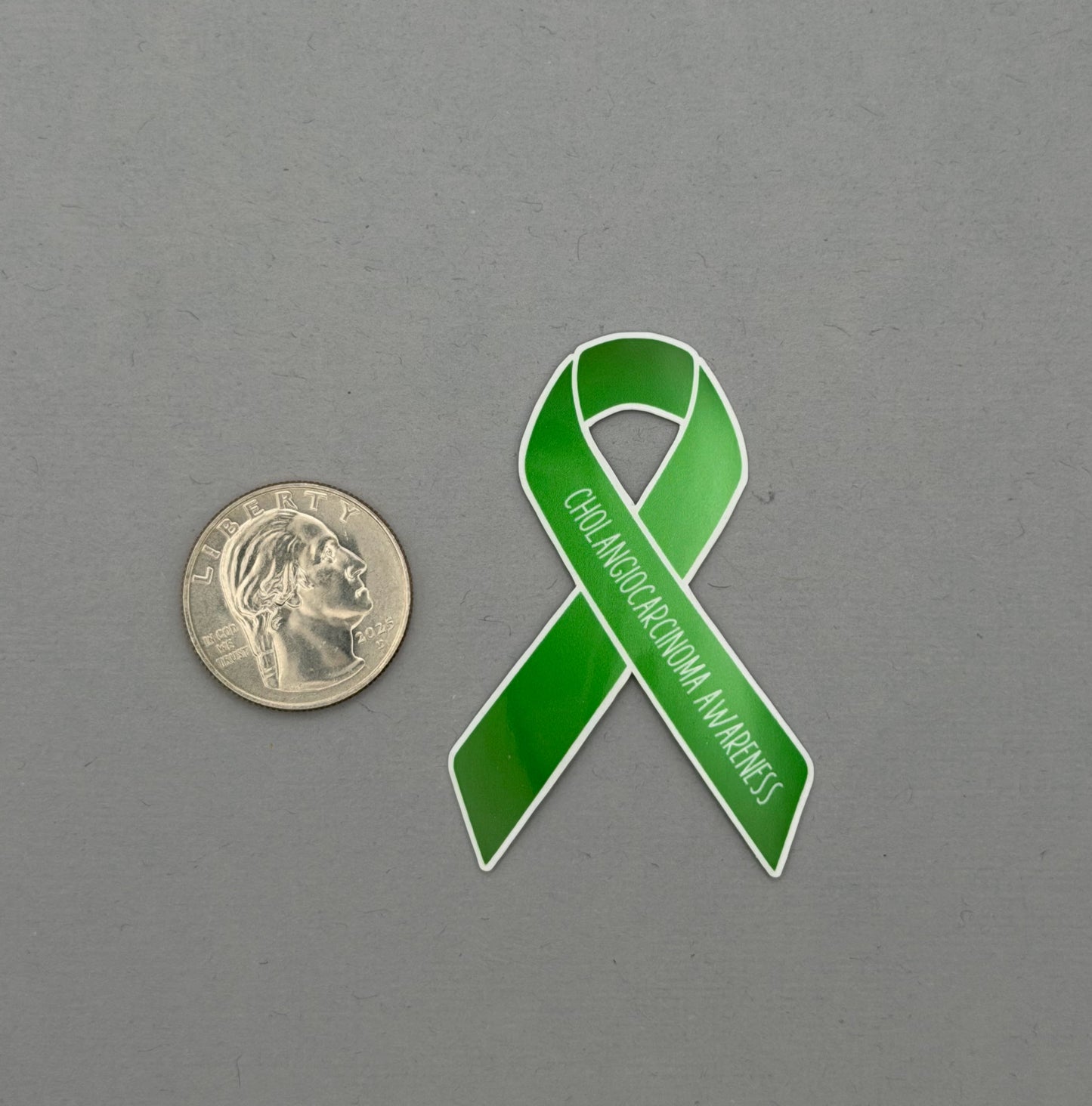 Cholangiocarcinoma Awareness Ribbon Sticker