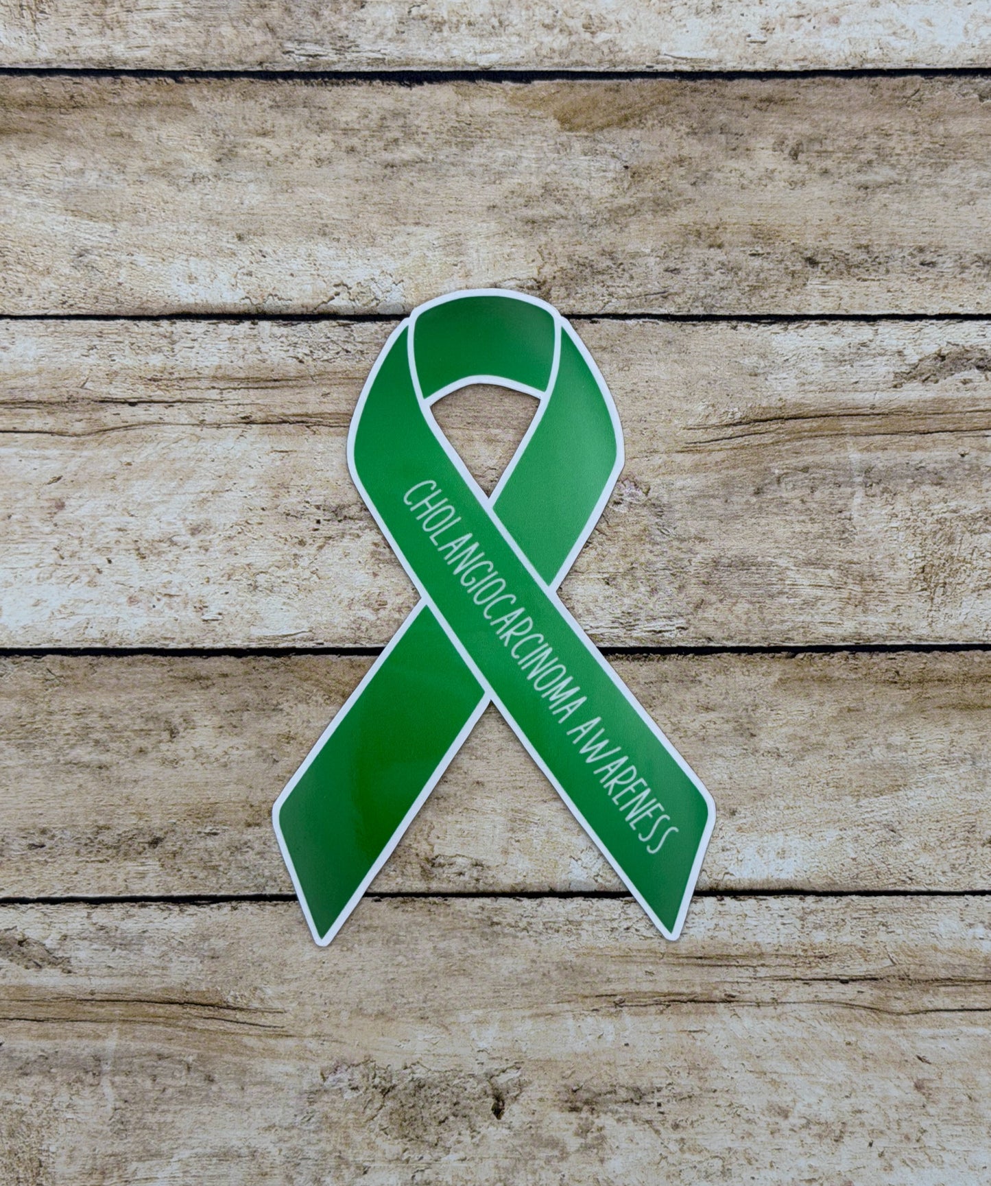 Cholangiocarcinoma Awareness Ribbon Sticker