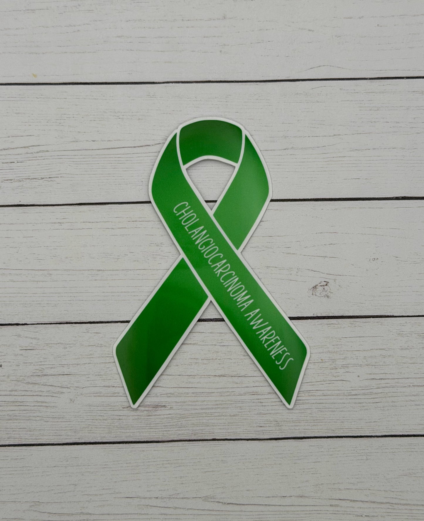 Cholangiocarcinoma Awareness Ribbon Sticker
