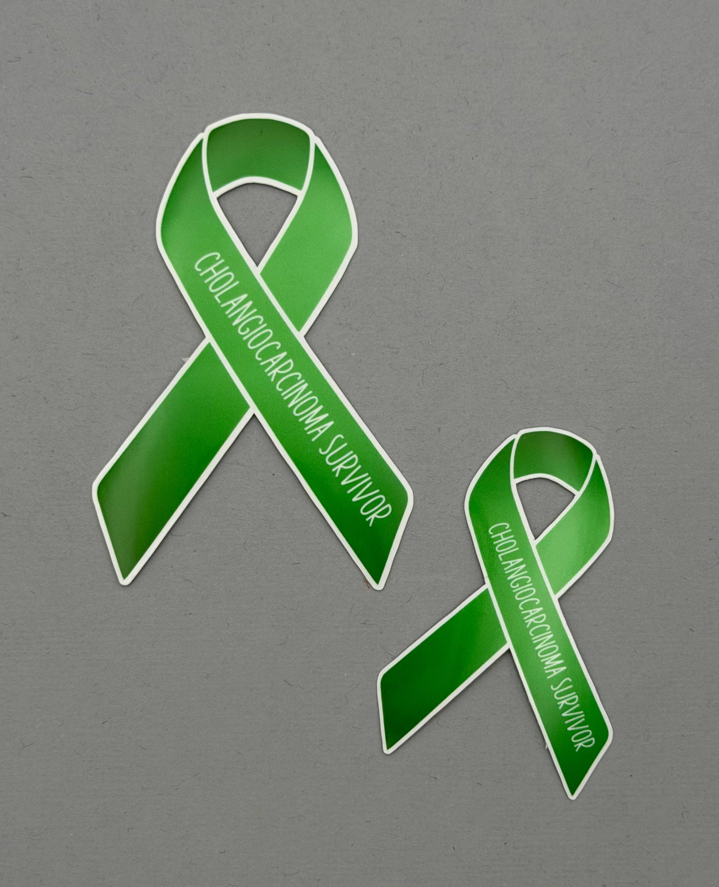 Cholangiocarcinoma Survivor Ribbon Sticker