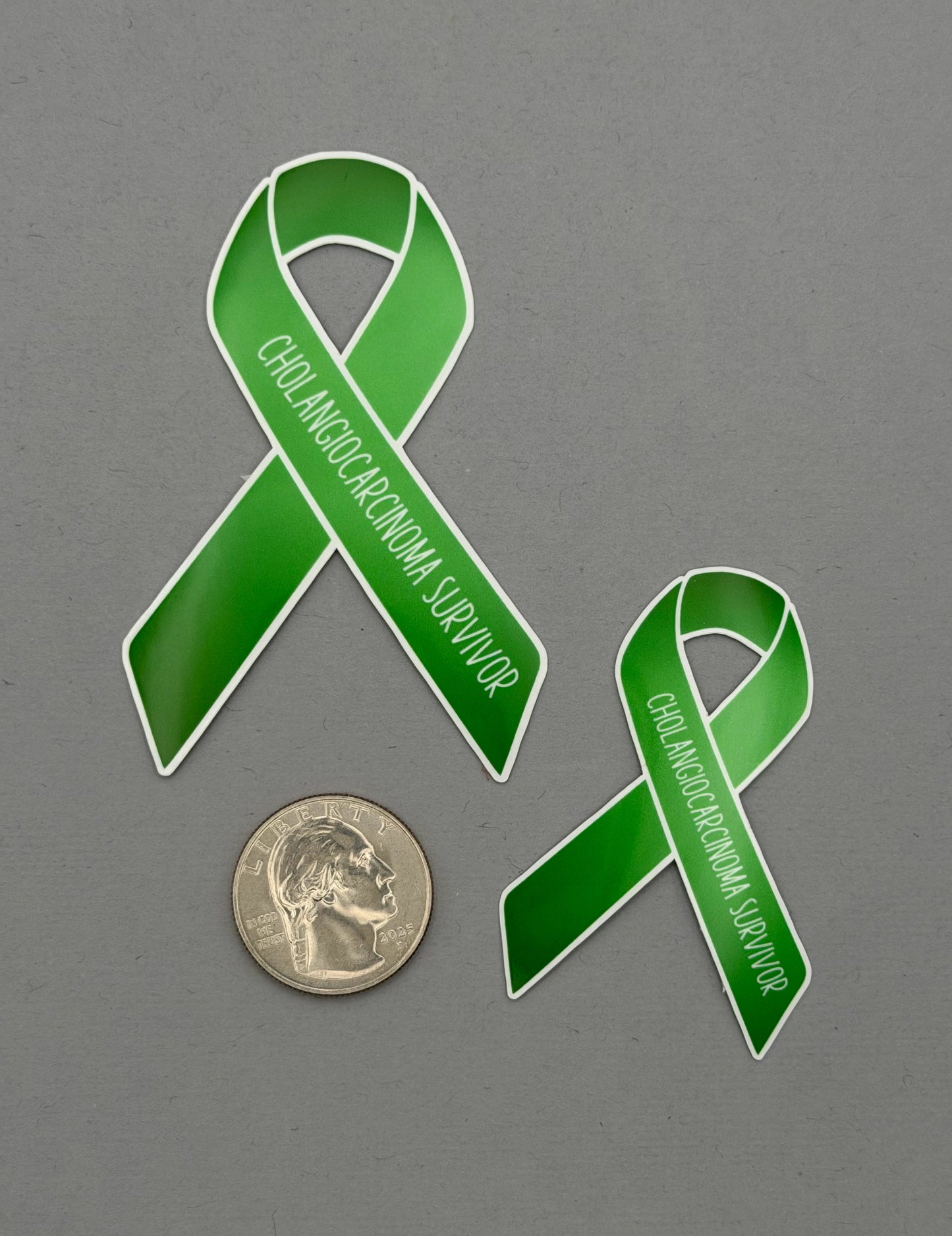 Cholangiocarcinoma Survivor Ribbon Sticker