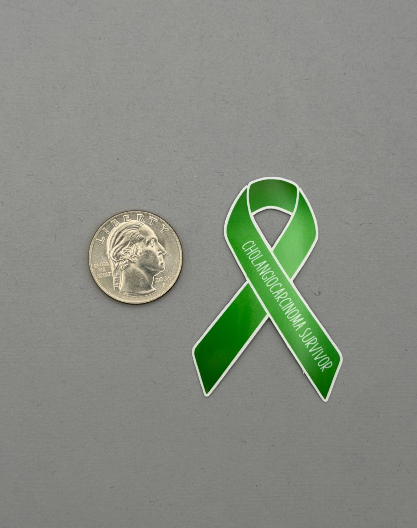 Cholangiocarcinoma Survivor Ribbon Sticker
