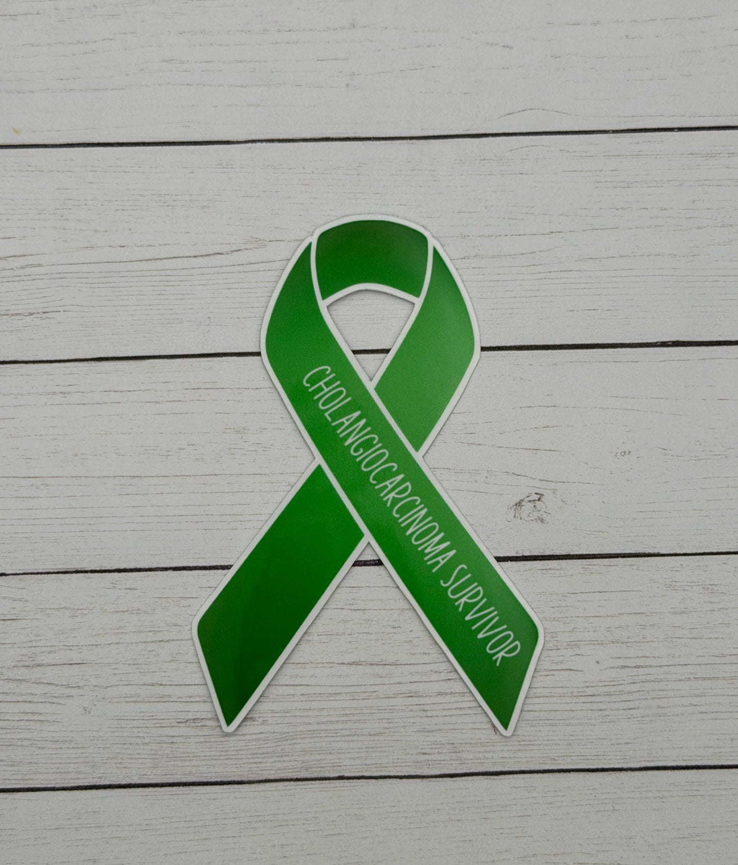 Cholangiocarcinoma Survivor Ribbon Sticker