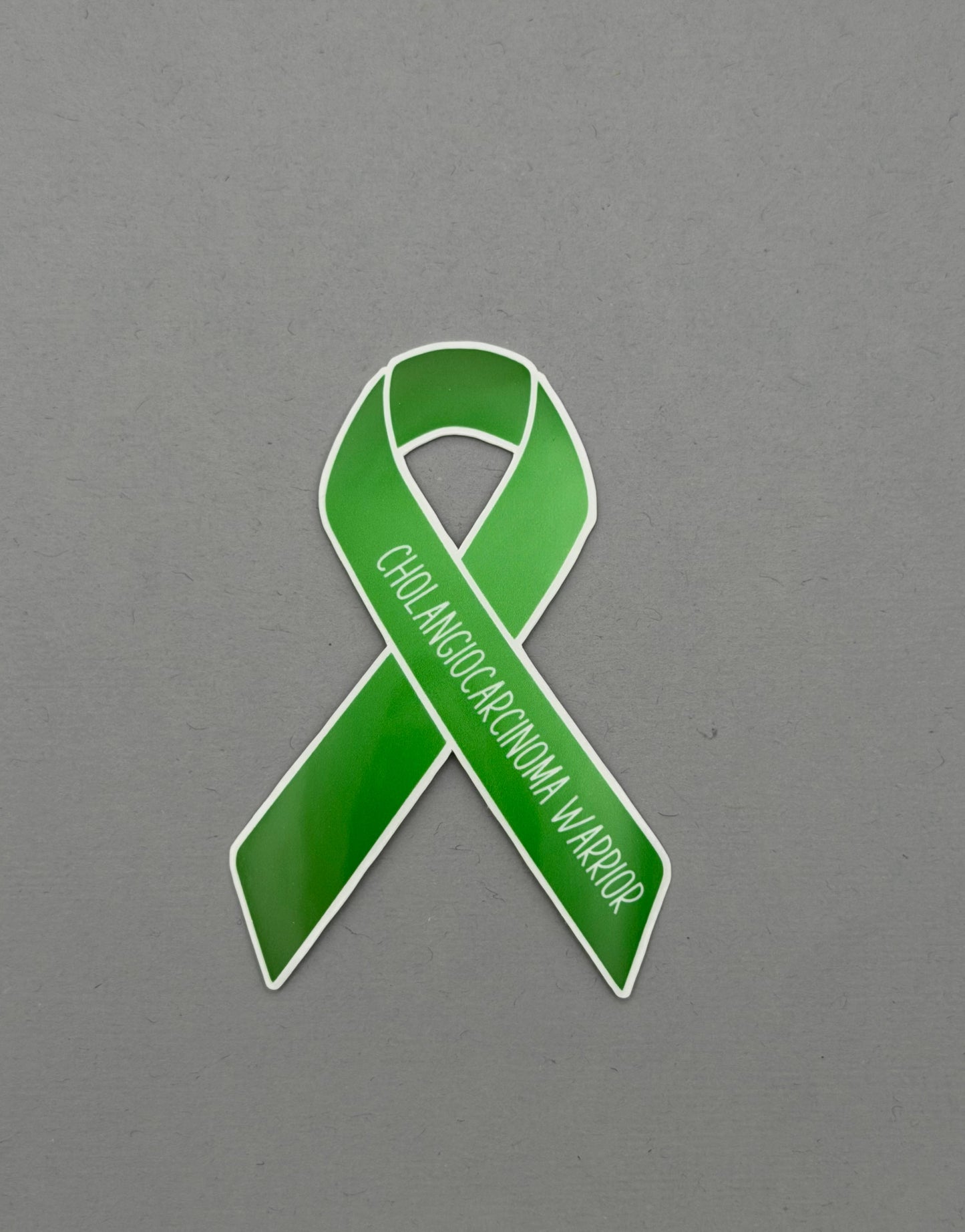Cholangiocarcinoma Warrior Ribbon Sticker
