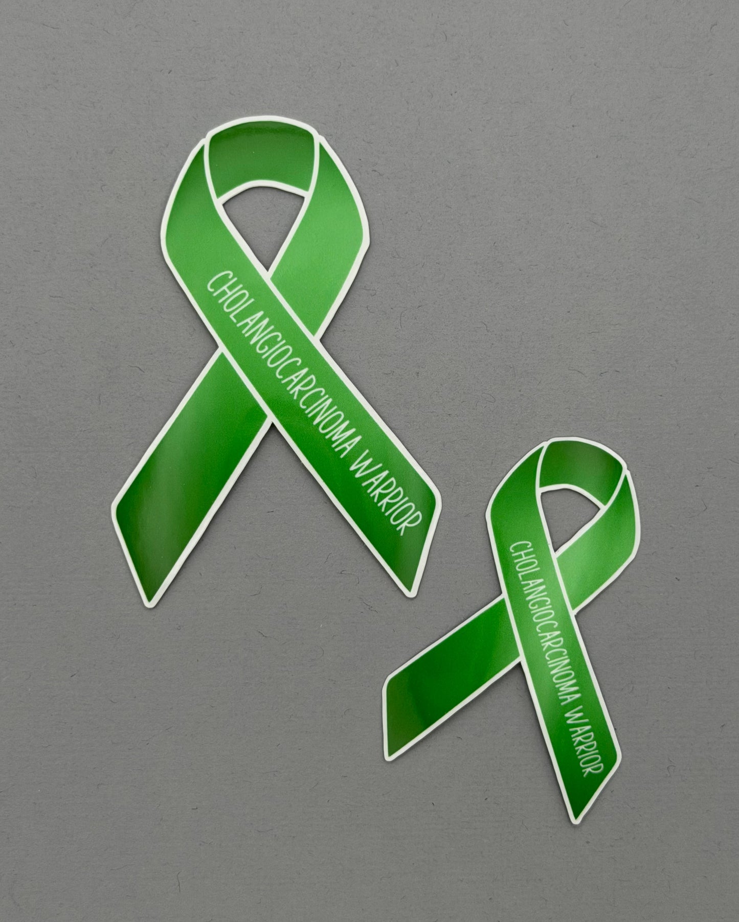 Cholangiocarcinoma Warrior Ribbon Sticker